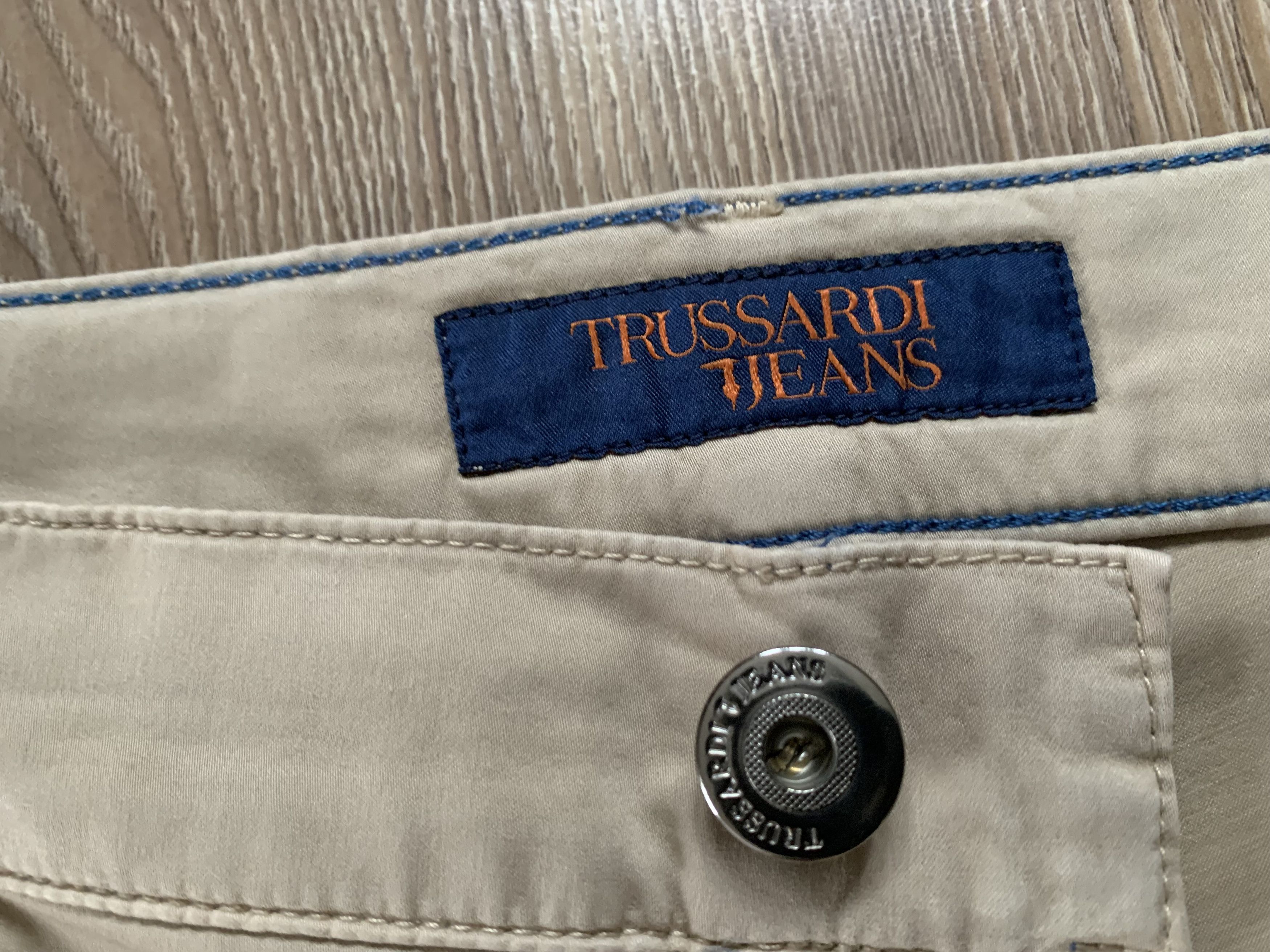 Trussardi × Vintage Trussardi Jeans Vintage Stretch Casual Pants Trousers Size US 38 / EU 54 - 9 Thumbnail