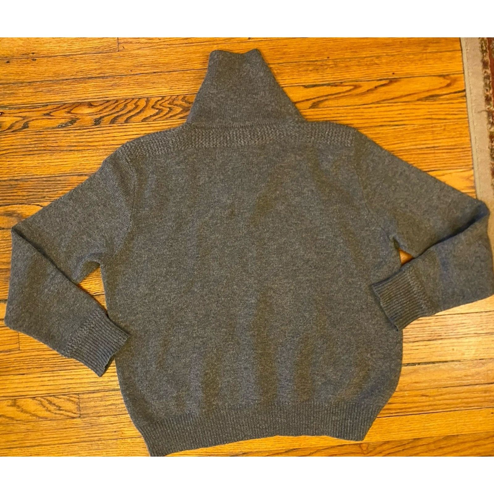 Ralph Lauren Polo Ralph Lauren gray quarter-zip sweater wool Men’s XXL Size US XXL / EU 58 / 5 - 3 Thumbnail
