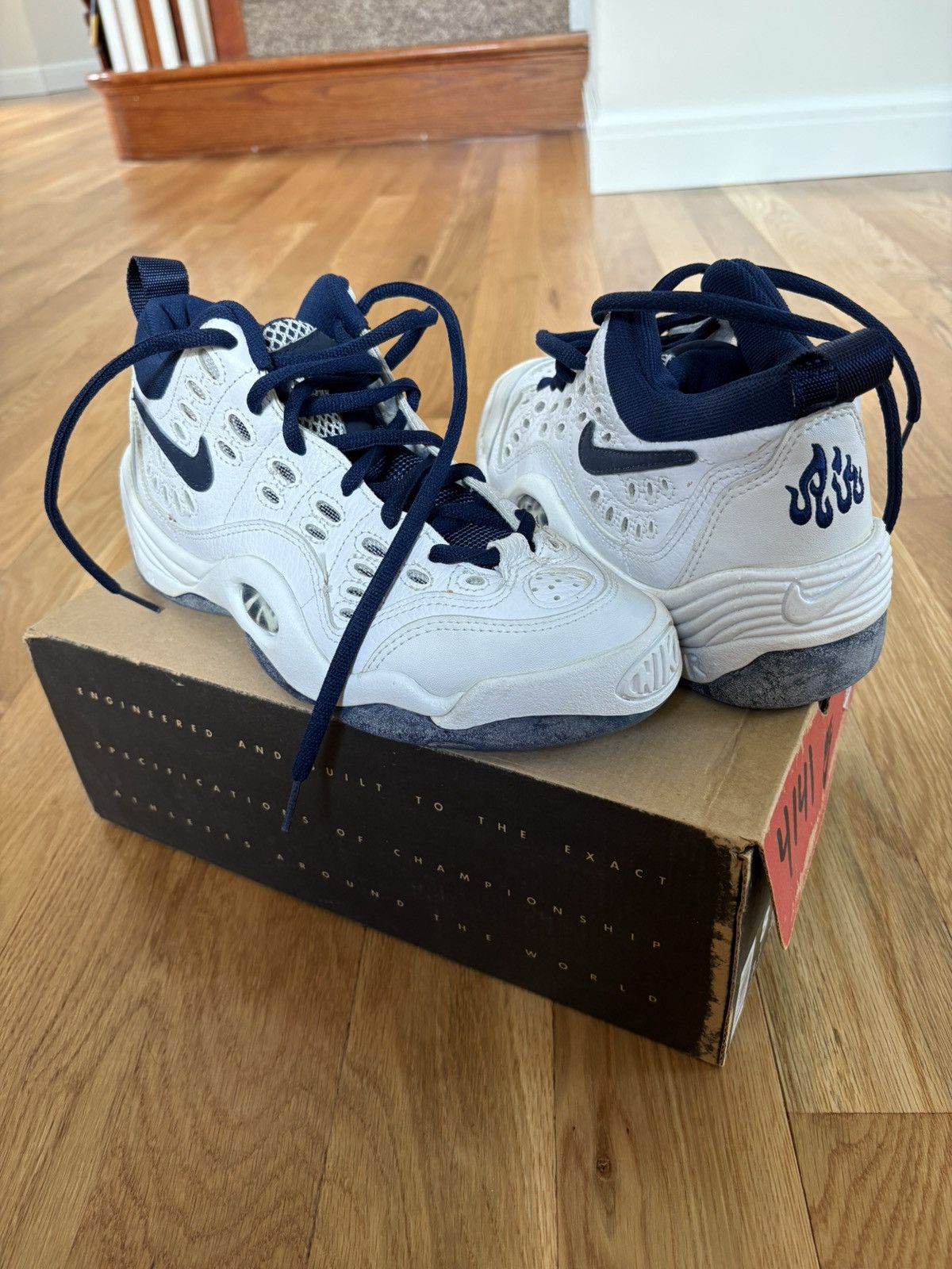 Nike Nike Air Grill Mid Vintage 90s Allah Retro Banned Sz 8 READ Size US 8 / EU 41 - 1 Thumbnail