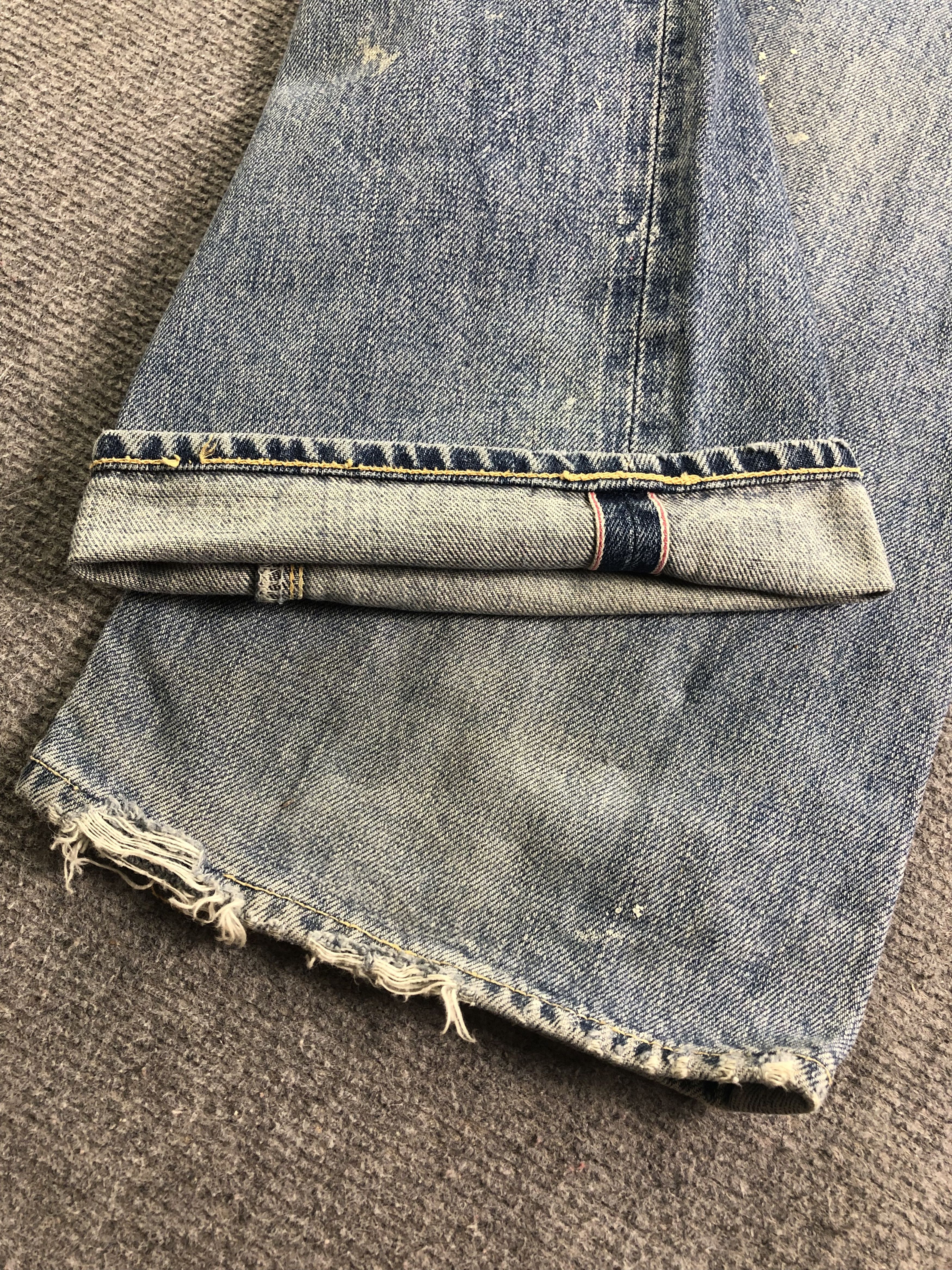 Other Rocket Saddles Selvedge Denim Jeans 30x30 Size US 30 / EU 46 - 11 Thumbnail