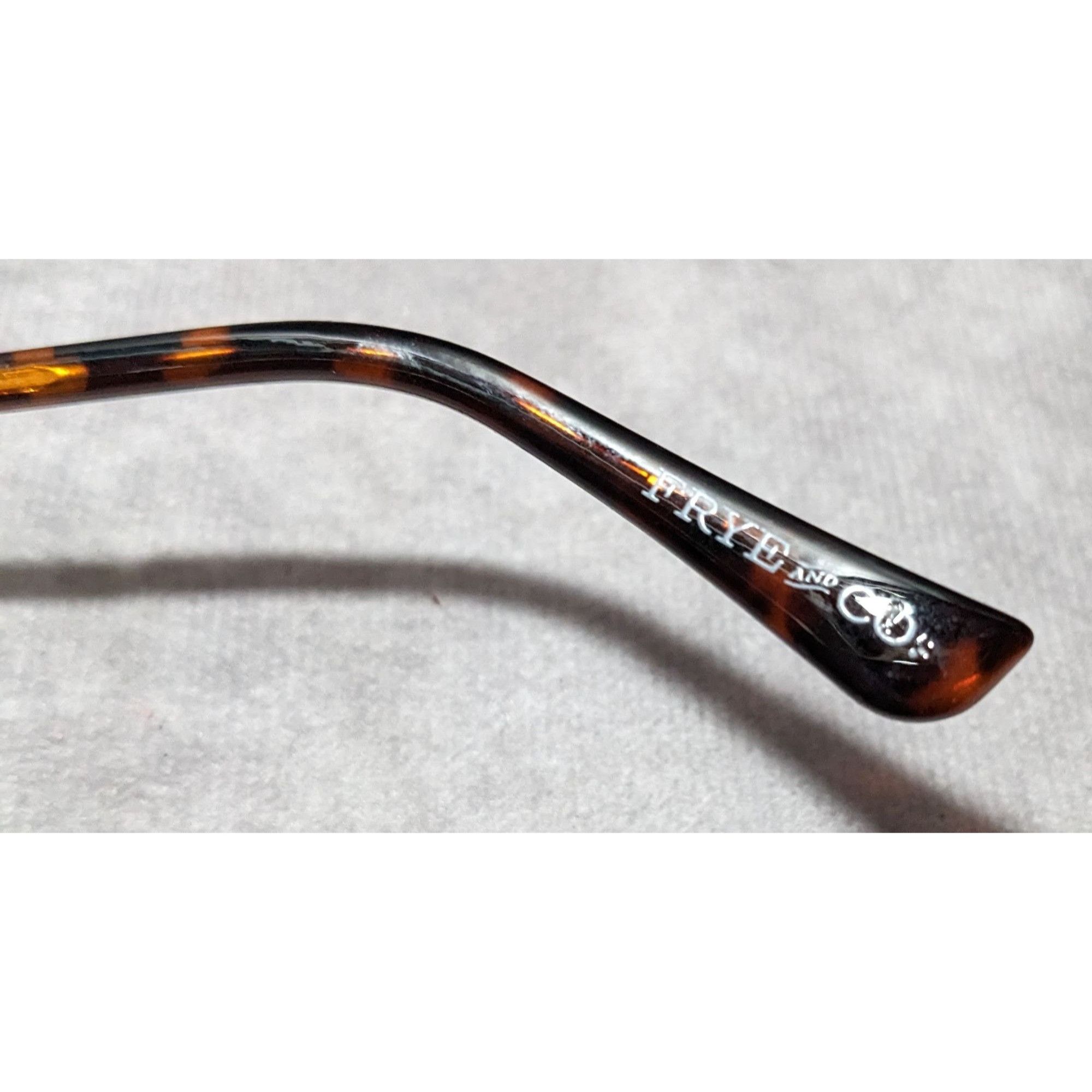 Other Frye & Co. Gold And Tortoise DG0921 Sunglasses Size ONE SIZE - 6 Thumbnail