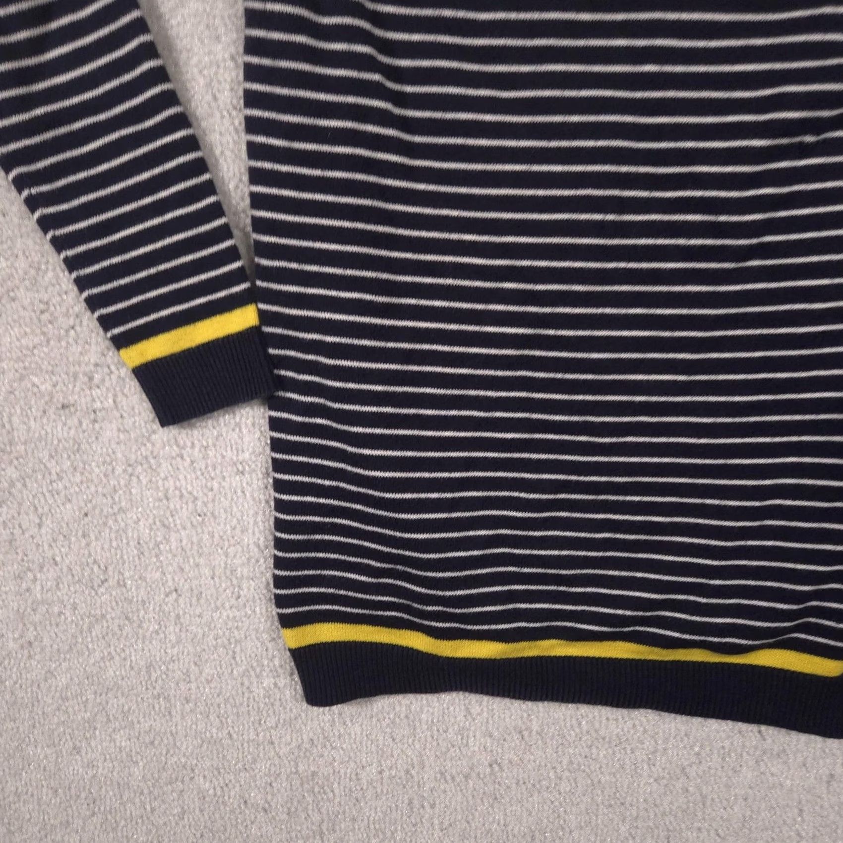 Vintage VINTAGE GapMaternity Sweater Womens XS Blue Stripe Crew Neck Knit Maternity Pullover Size XS / US 0-2 / IT 36-38 - 4 Thumbnail