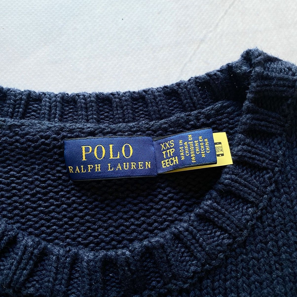 Polo Ralph Lauren Vintage Polo Ralph Lauren USA Flag Big Logo RRL Sweater Y2K Size XXS / US 00 / IT 34 - 5 Thumbnail