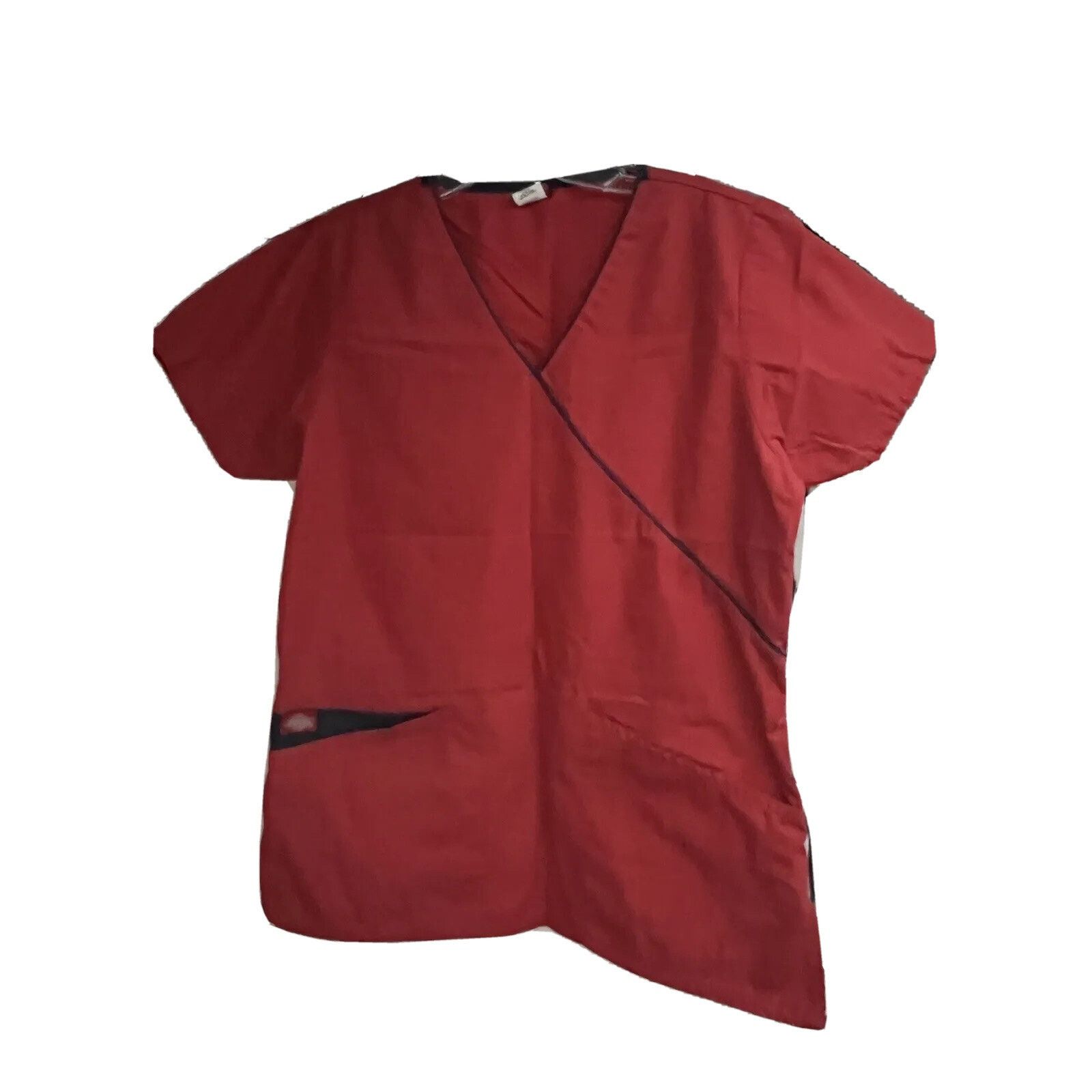 Dickies Lot 6 Uniform Medical Pullover Scrub Tops Shirts XS Pockets Size XS / US 0-2 / IT 36-38 - 7 Thumbnail