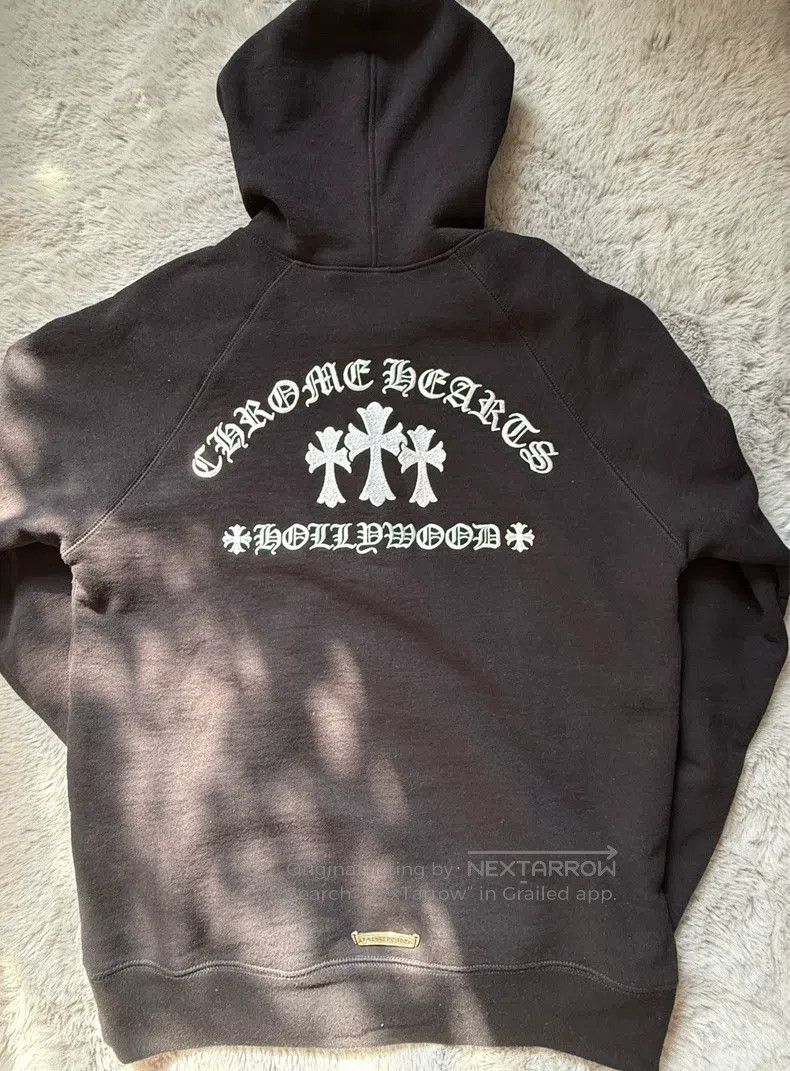 Chrome Hearts CHROME HEARTS Size M Three-cross zipper sweater Size US M / EU 48-50 / 2 - 1 Thumbnail