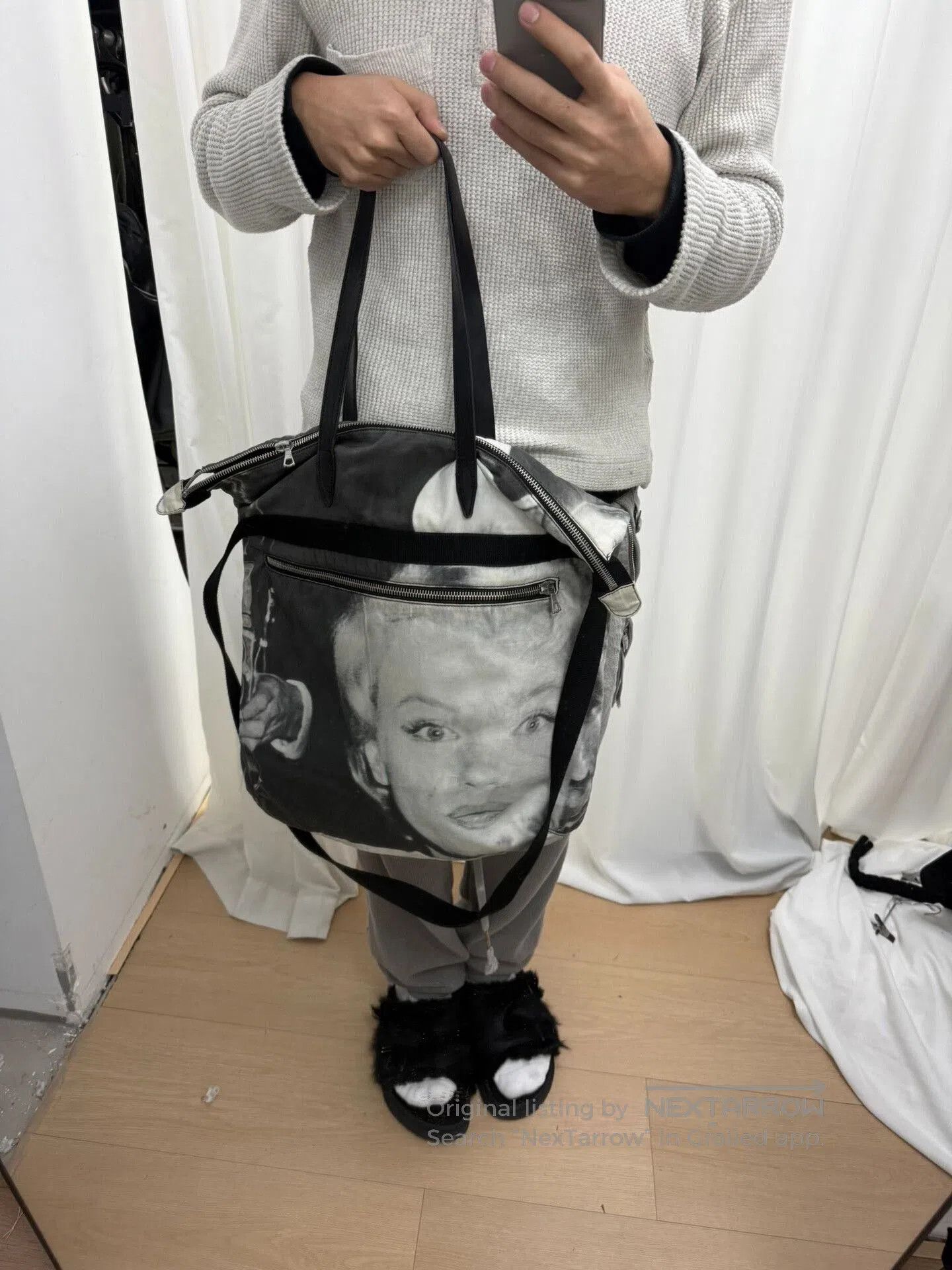 Dries Van Noten dries van noten marilyn monroe tote bag. Size ONE SIZE - 4 Thumbnail