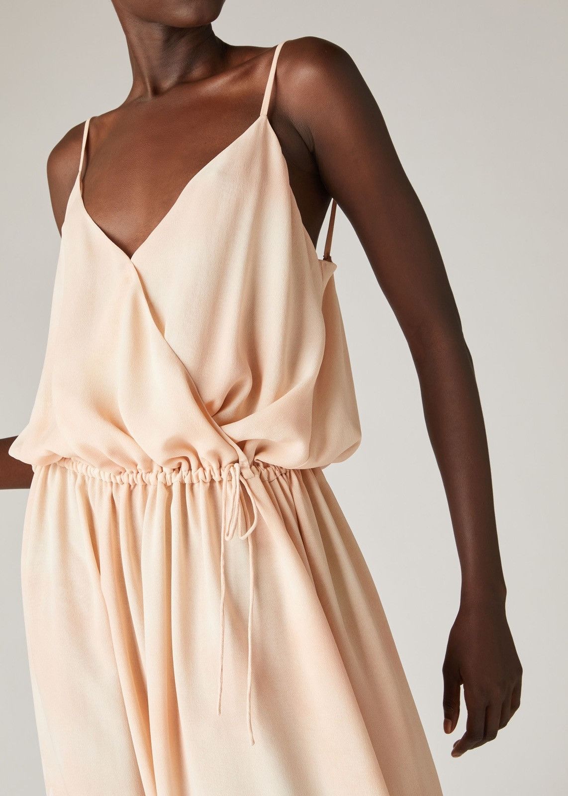 Loro Piana o1srvl11e0824 Aleesha Seaside Maxi Dress in Pink Size XL / US 12-14 / IT 48-50 - 5 Thumbnail
