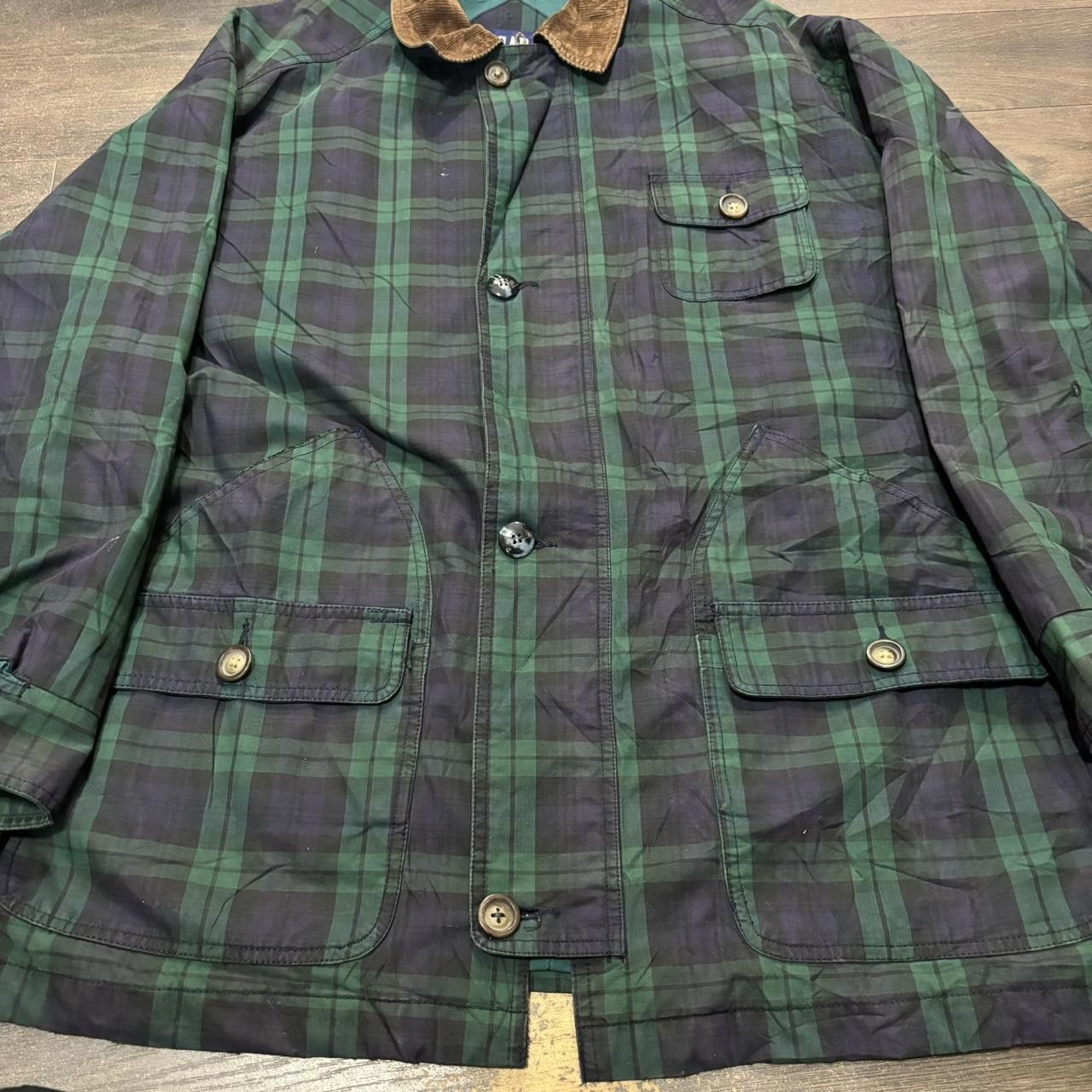 Gap Vintage Gap Tartan Field Coat 00s XL Size US XL / EU 56 / 4 - 3 Thumbnail