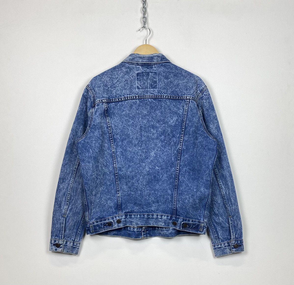 Levi's Vintage Levi’s Denim Jacket Washed Blue Y2K Hype Jeans Size US L / EU 52-54 / 3 - 9 Thumbnail