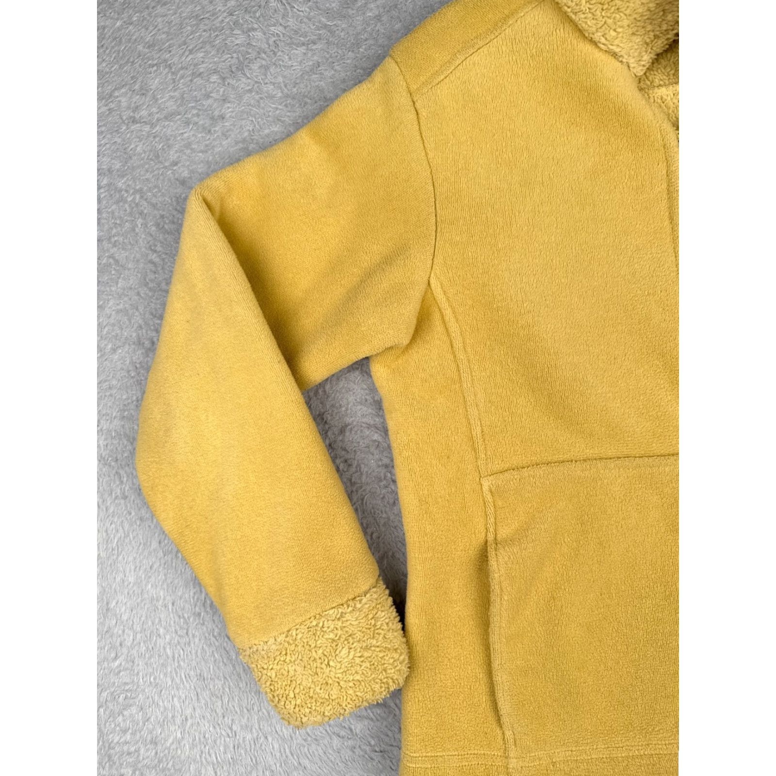 Patagonia Patagonia Jacket Womens Medium Yellow Synchilla Windzone Jacket Polyester Fleece Size M / US 6-8 / IT 42-44 - 3 Thumbnail