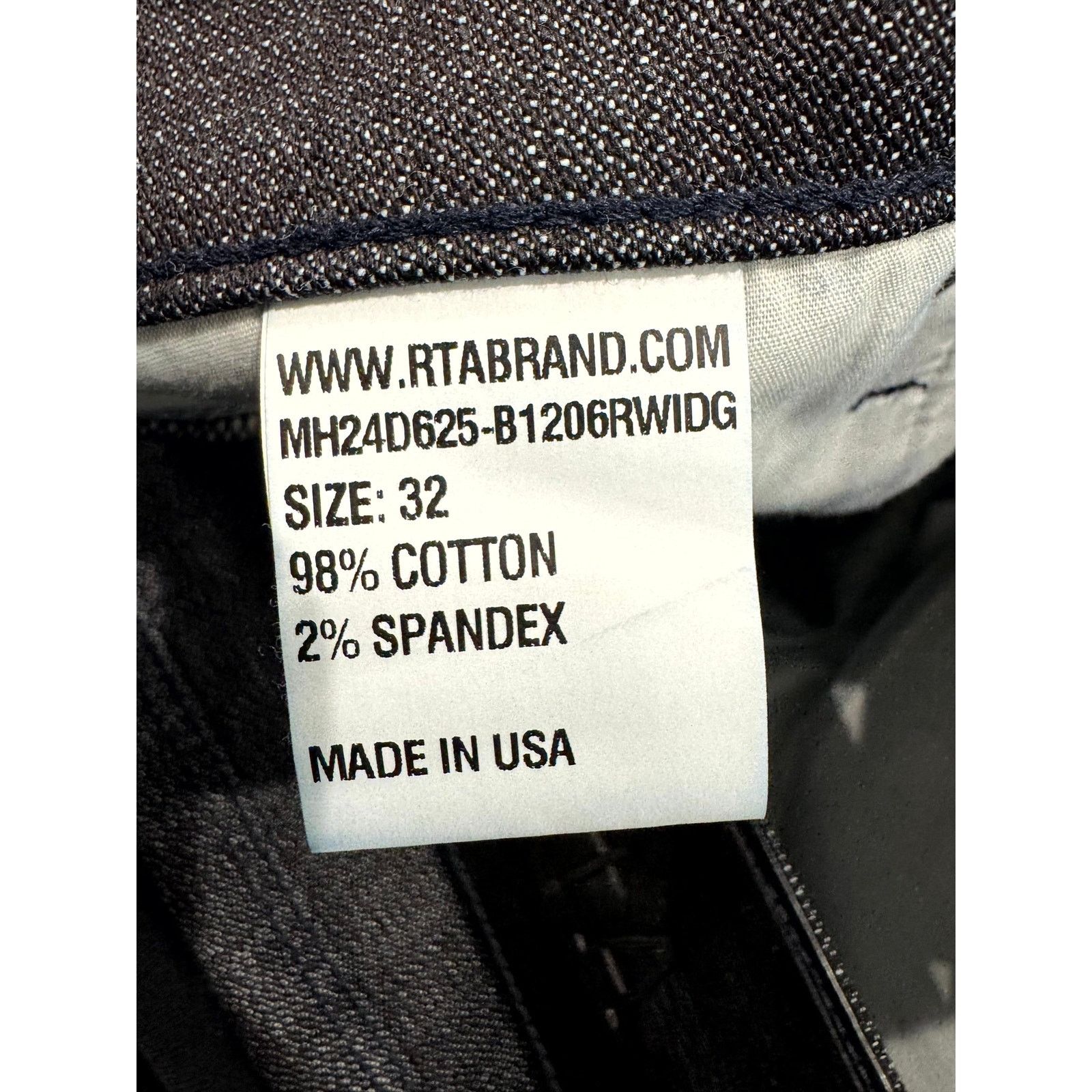 Rta RTA Black Jeans Size US 32 / EU 48 - 6 Thumbnail