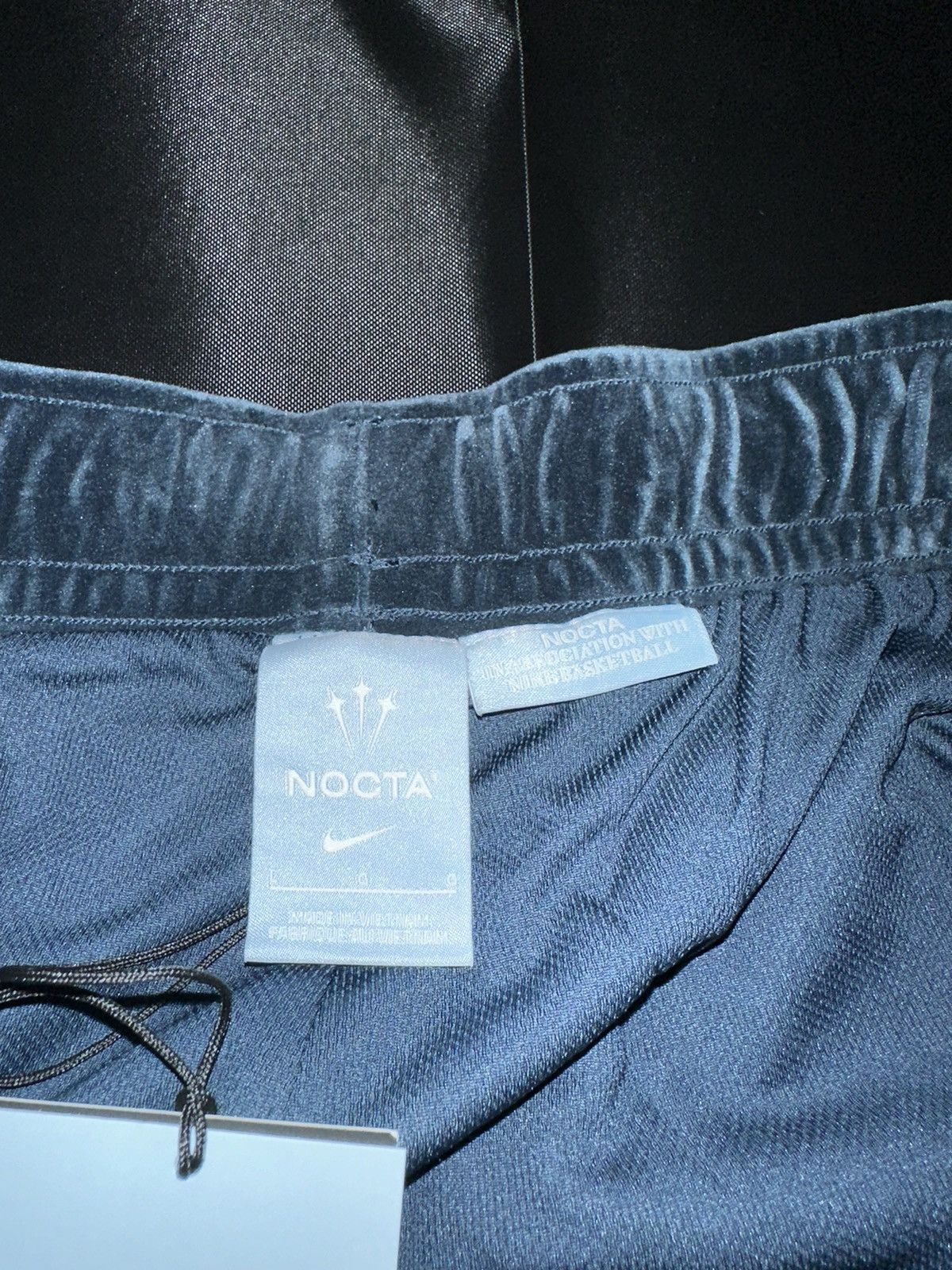 Drake × Nike × Swarovski Nike Nocta x Swarovski Velour Pants Medium Size US 32 / EU 48 - 3 Thumbnail
