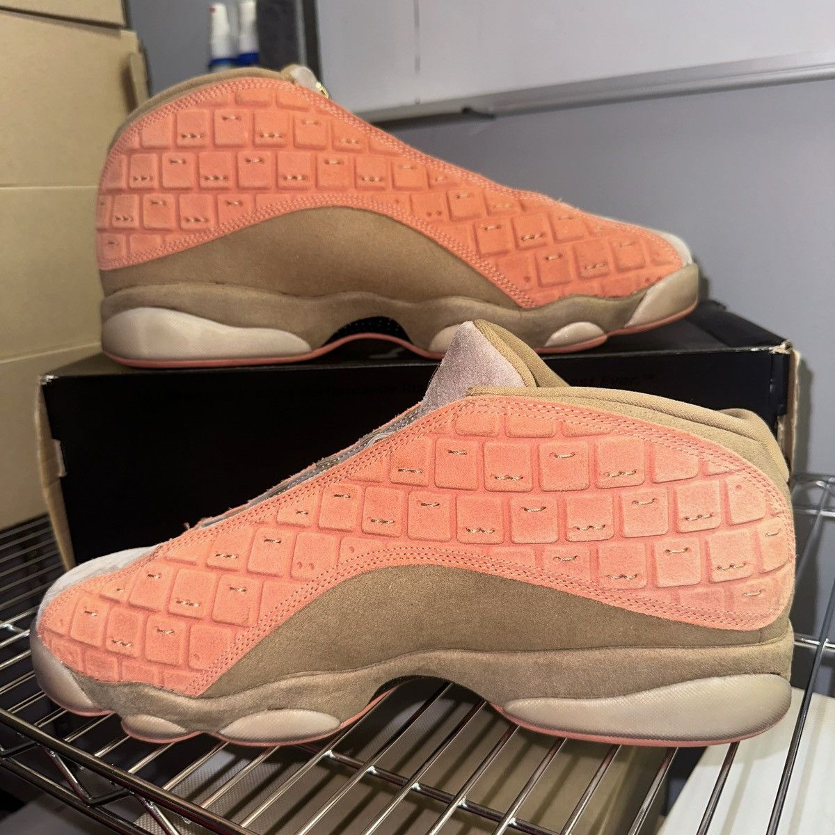 Jordan Brand × Nike Size 13 - CLOT x Air Jordan 13 Retro NRG Low Terracotta Size US 13 / EU 46 - 2 Thumbnail