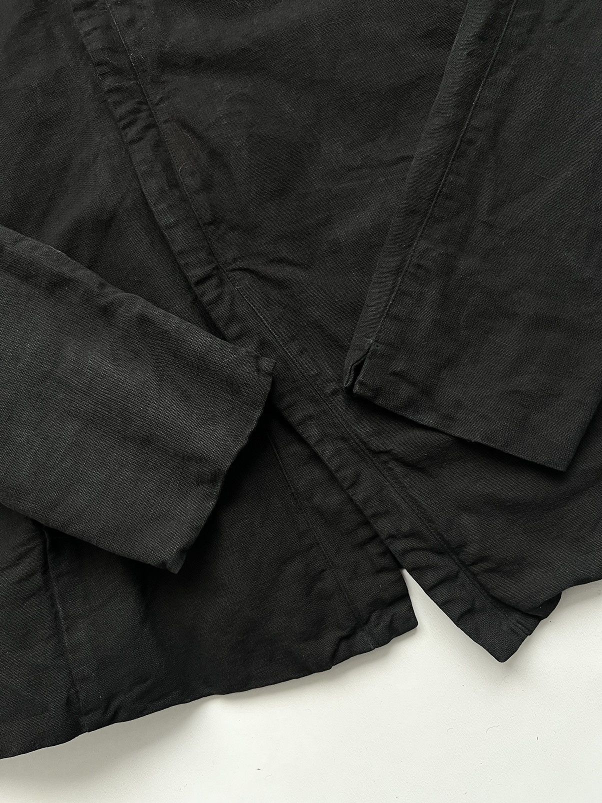 Individual Sentiments 🇮🇹Lost&Found Ria Dunn Linen Asymmetrical Heavy Zip Up Jacket Size US L / EU 52-54 / 3 - 11 Thumbnail