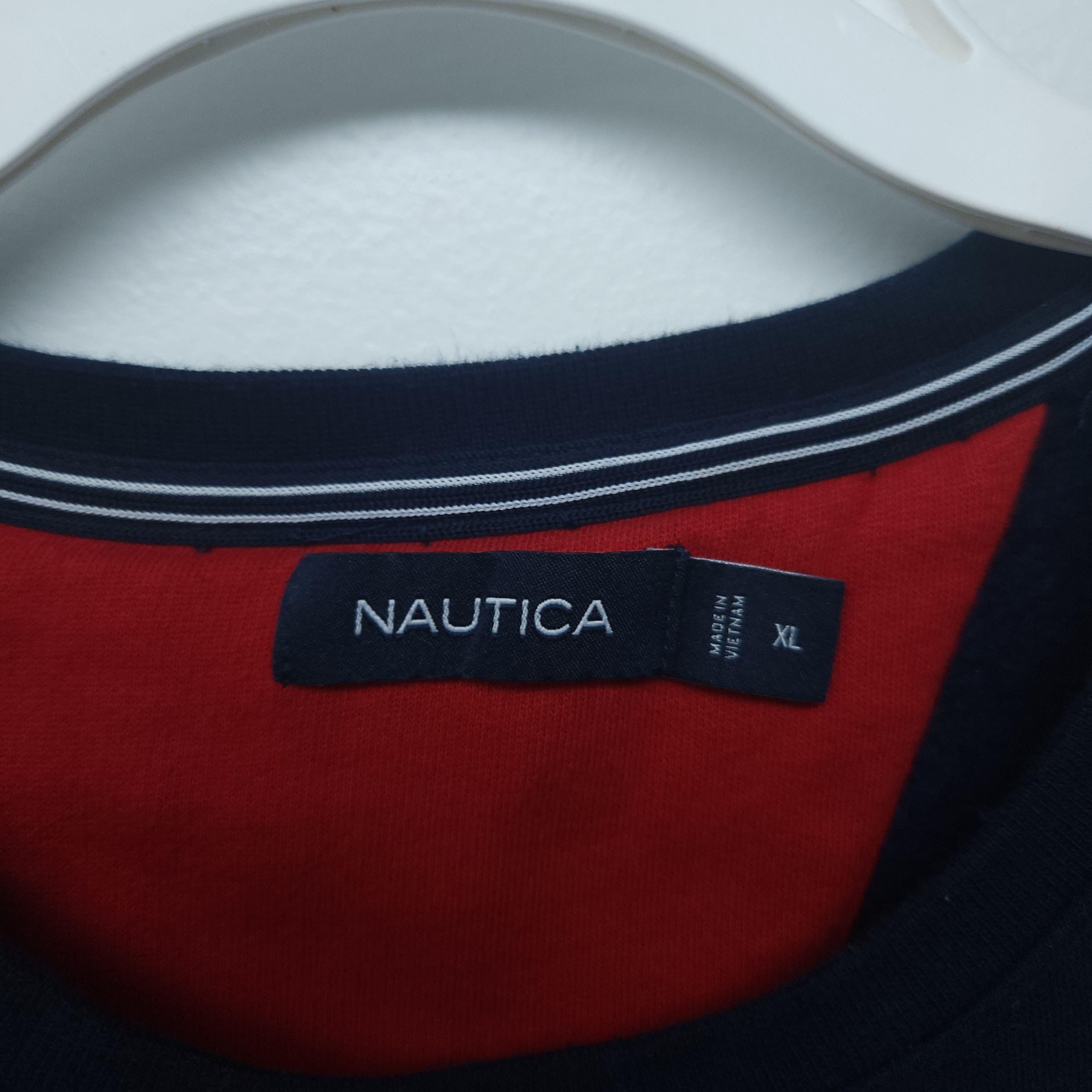 Nautica × Vintage Vintage Nautica NS83 Sweatshirt Size US XL / EU 56 / 4 - 4 Thumbnail