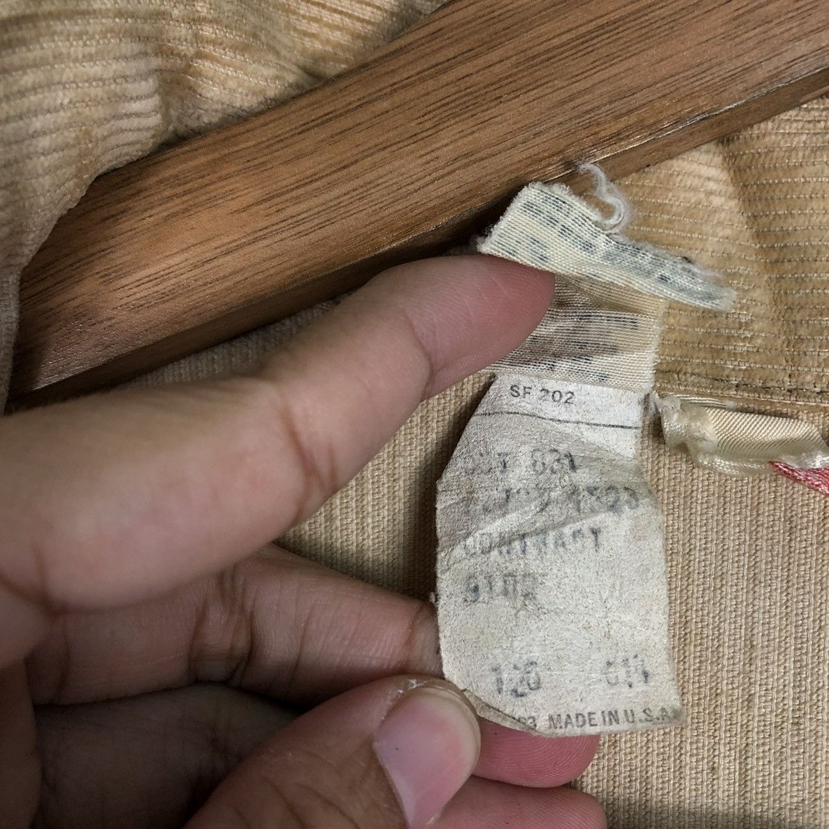 Levi's 🔥80’s Vintage Trucker Corduroy Jacket Levi’s Made in USA Size US S / EU 44-46 / 1 - 18 Thumbnail
