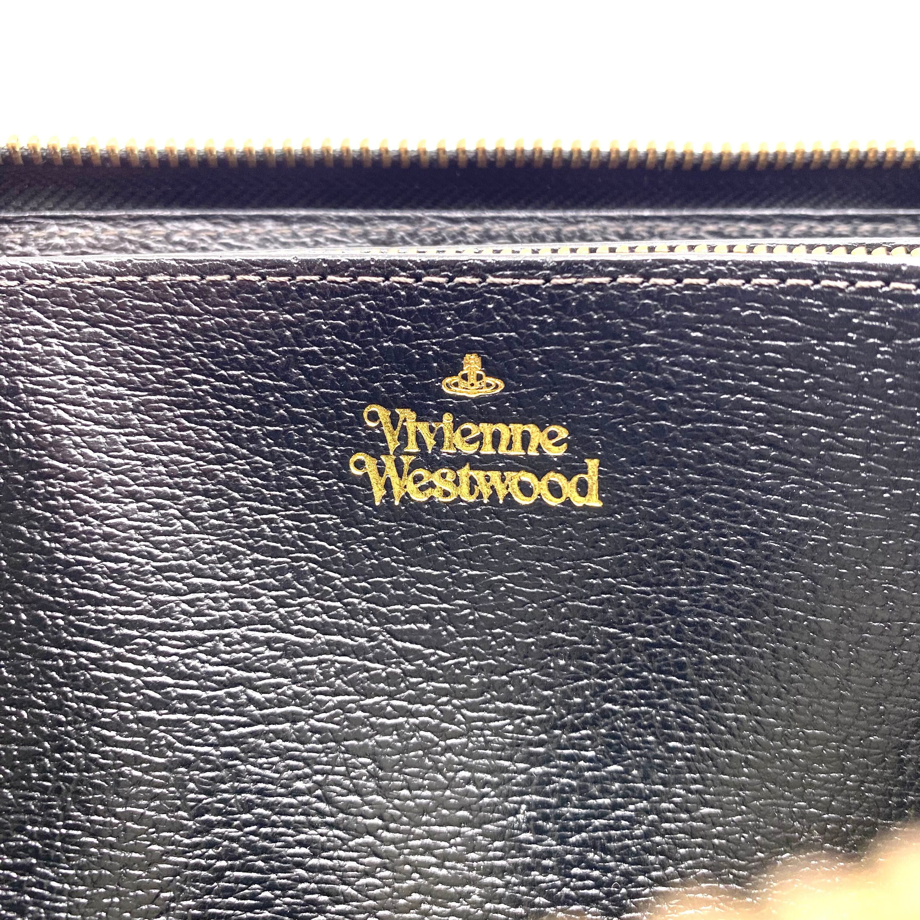 Vivienne Westwood Vivienne Westwood ORB Long Wallet Black Size ONE SIZE - 4 Thumbnail