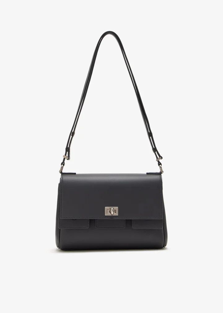 Balenciaga o1s1wg110126 Size: OS / Bel Air XS Flap Bag in Grey Size ONE SIZE - 1 Thumbnail