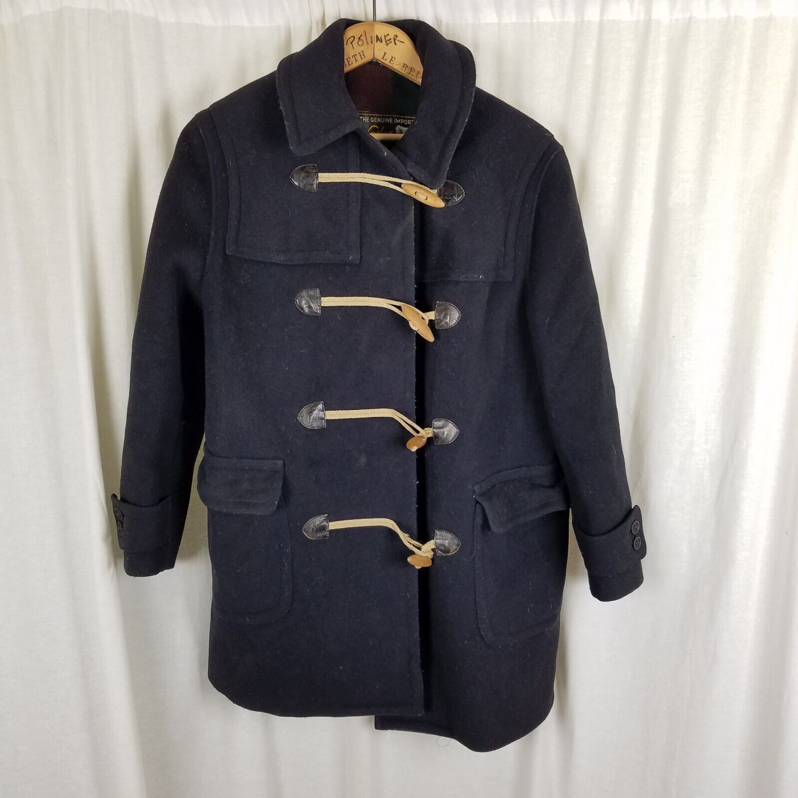 Vintage Lodenfry Loden Coat Wool Toggle Duffle Coat Peacoat Wmns M L Size M / US 6-8 / IT 42-44 - 1 Thumbnail