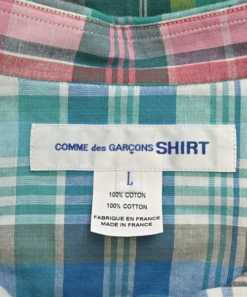Comme des Garcons SHIRT Shirt Check Switch Cotton Size US L / EU 52-54 / 3 - 3 Thumbnail
