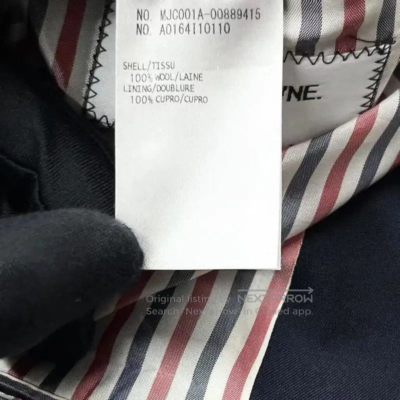 Thom Browne Thom Browne Men's Navy Wool Blazer . Size US S / EU 44-46 / 1 - 8 Thumbnail