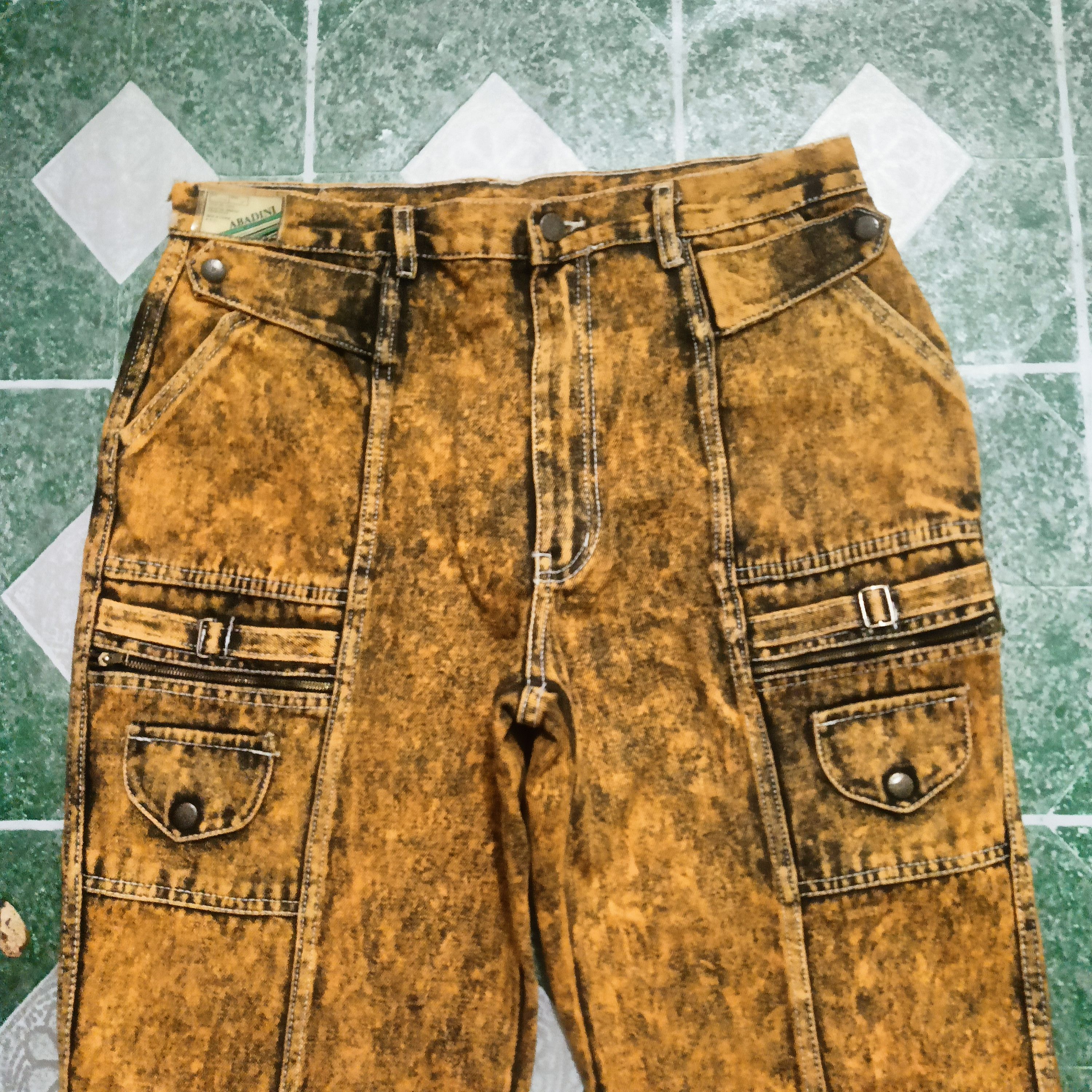 Japanese Brand Rare Retro Vintage Abadini by Chicabadi Distressed Jeans Size US 34 / EU 50 - 2 Thumbnail