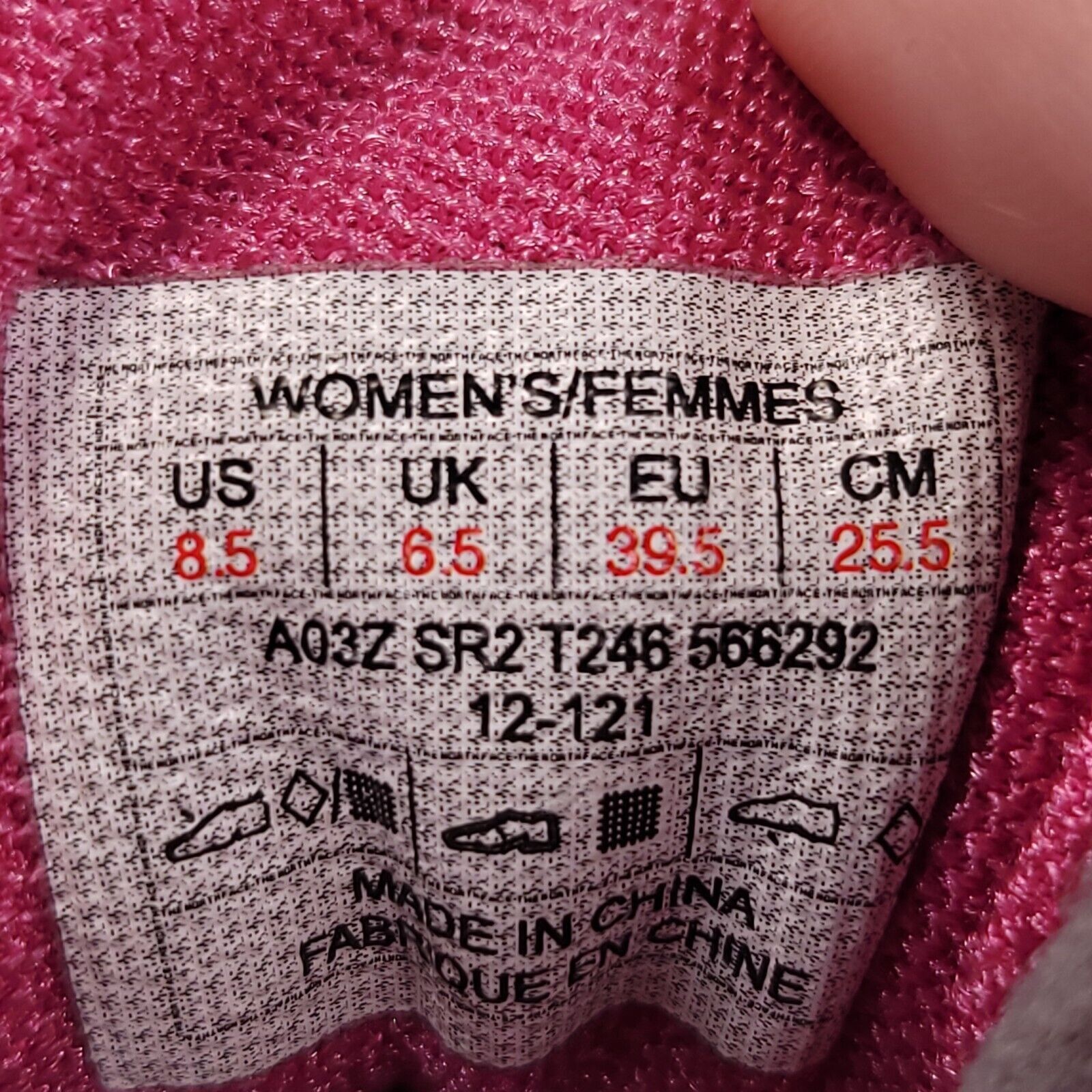 The North Face The North Face Hiking Trail Shoe Womens Size 8.5 566292 Pink Size US 8.5 / IT 38.5 - 9 Thumbnail