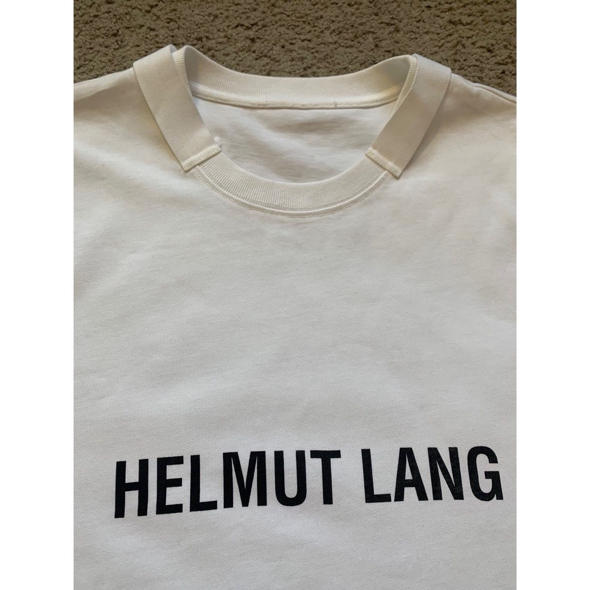 Helmut Lang HELMUT LANG POET TEXT LOGO MUSCLE TANK TOP Size US M / EU 48-50 / 2 - 9 Thumbnail