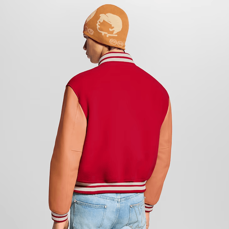 Louis Vuitton VVN Leather Varsity Jacket Size US S / EU 44-46 / 1 - 3 Thumbnail