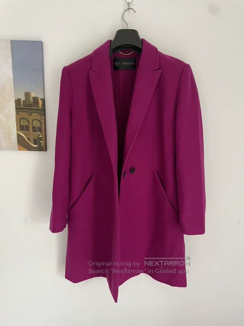 Versace Versace Cashmere coat Size US L / EU 52-54 / 3 - 1 Thumbnail