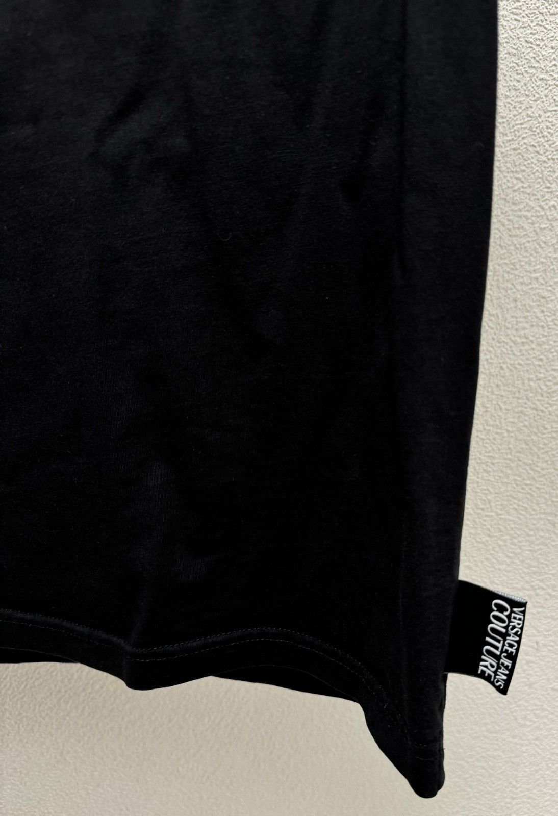 Versace Jeans Couture Versace Jeans Couture black t-shirt big logo luxury S-M sz Size US S / EU 44-46 / 1 - 5 Thumbnail