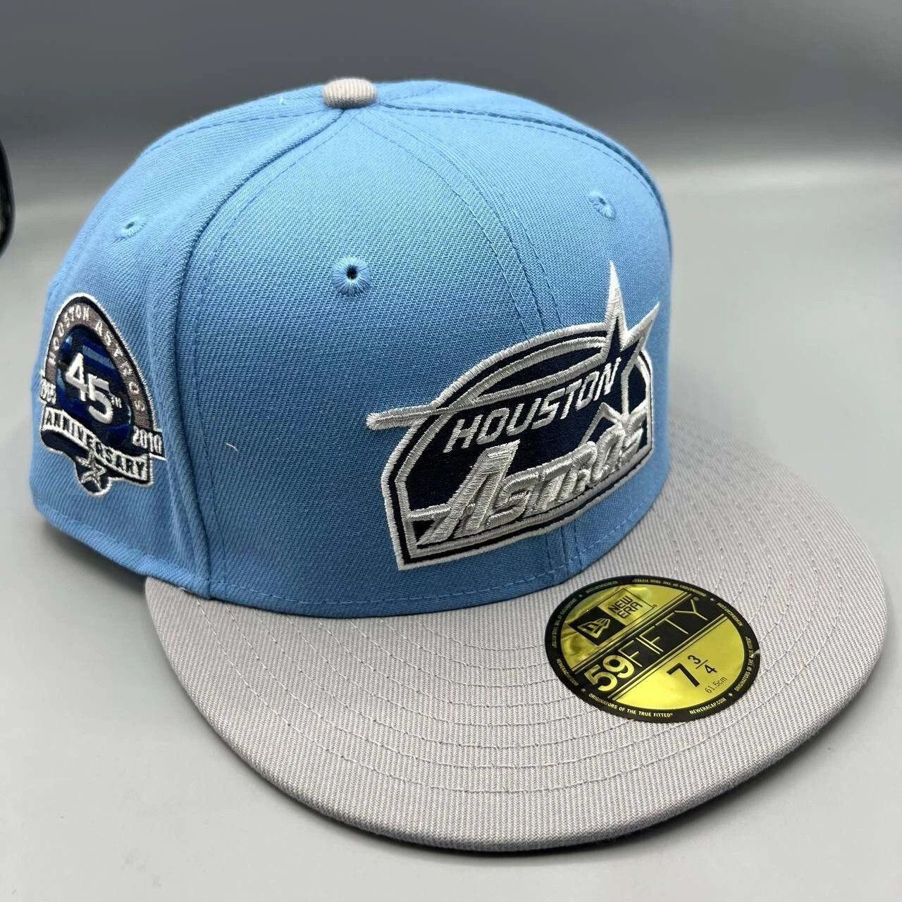 帽子 New Era Fear of god Houston Astros Fear of God Hat Men 7 3/8 Navy 59Fifty New Era Fitted Cap