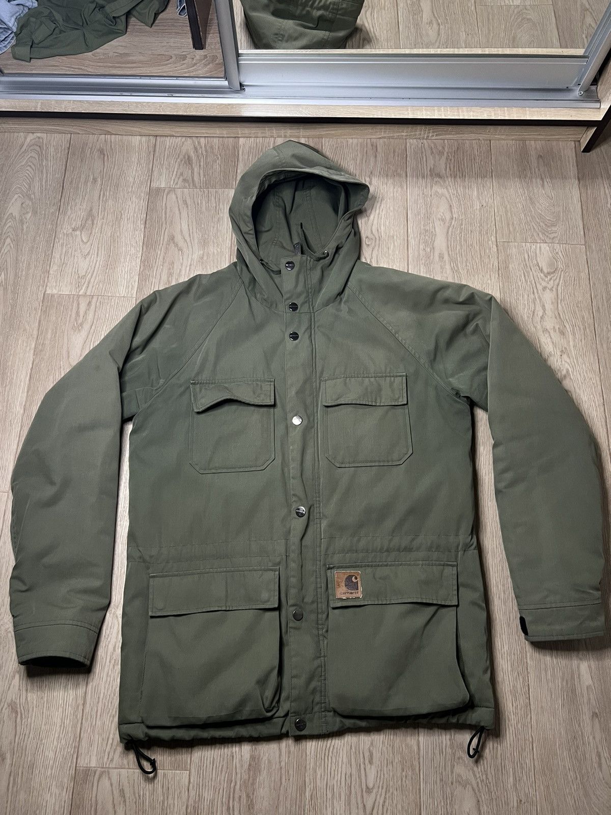Carhartt Vintage Carhartt Wip Mosley Jacket - Men’s Large Olive Size US L / EU 52-54 / 3 - 1 Thumbnail