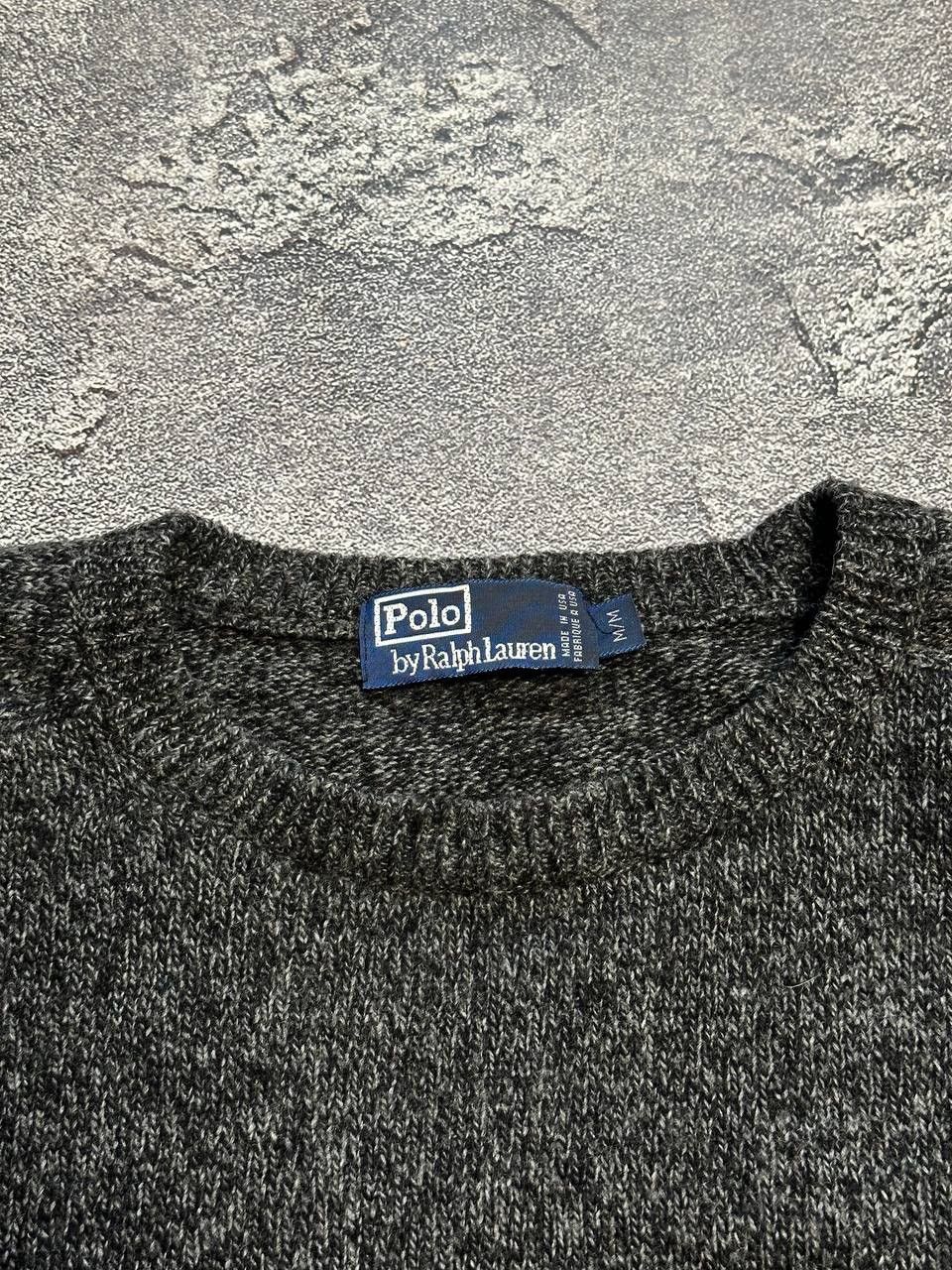 Polo Ralph Lauren × Vintage Polo Ralph Lauren Shetland Wool Knitted 90's Sweater Size US M / EU 48-50 / 2 - 9 Thumbnail