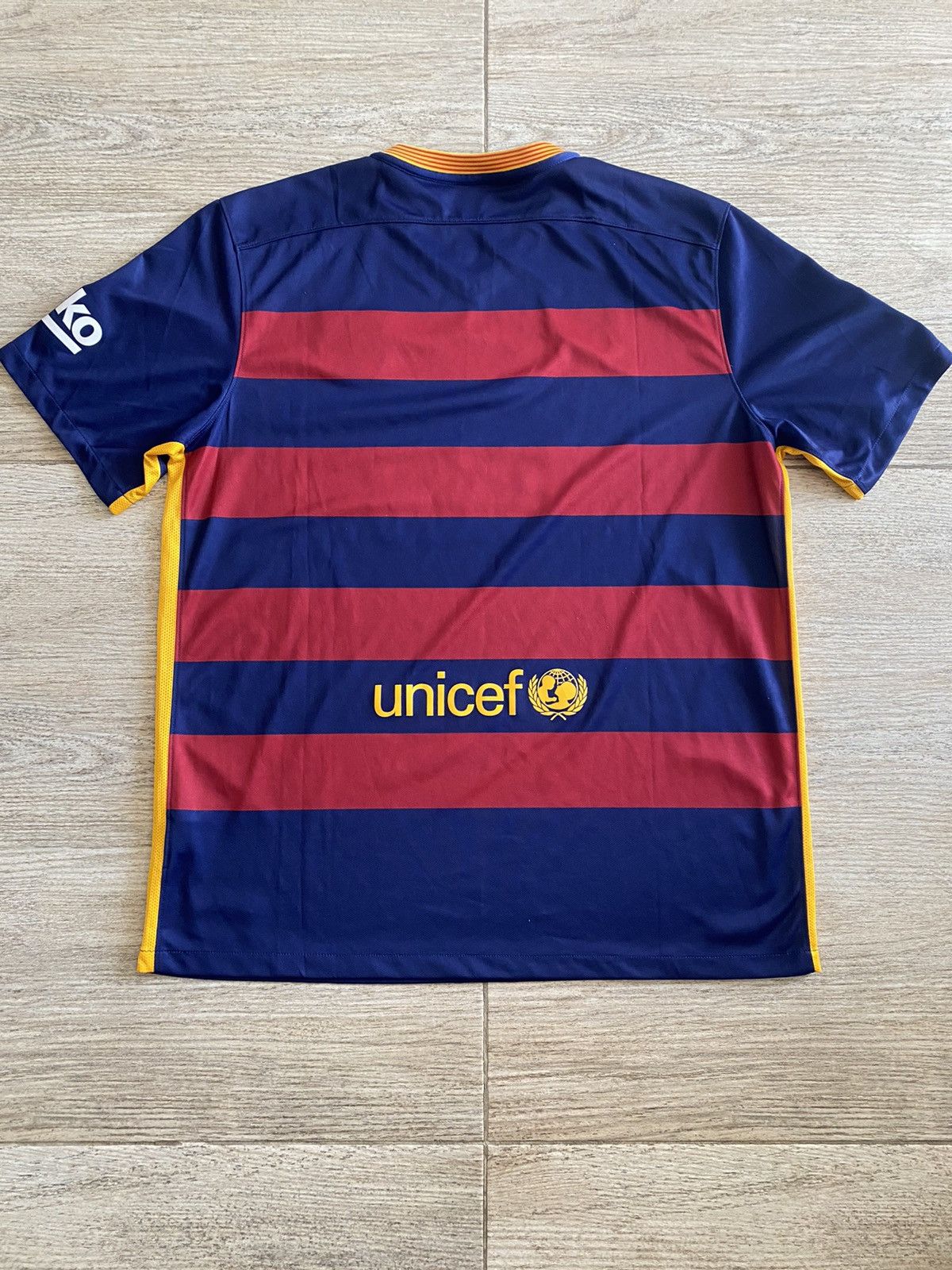 Nike Nike Barcelona 2015/2016 Home Kit Soccer Jersey Blokecore Size US XL / EU 56 / 4 - 9 Thumbnail
