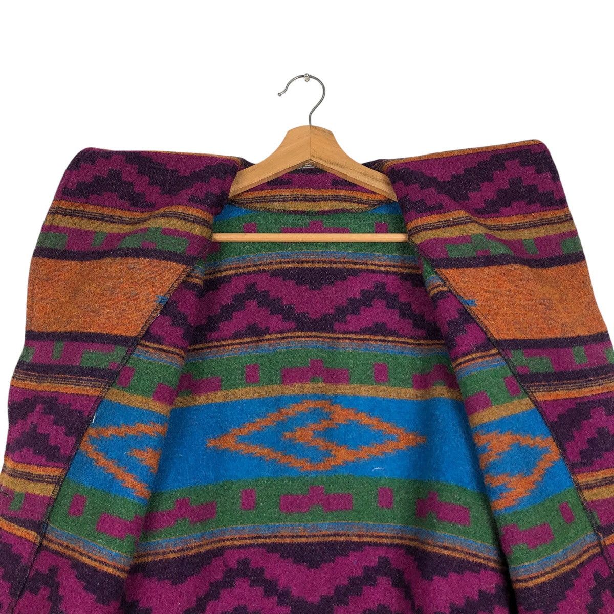 Japanese Brand 📌Native Navajo Aztec Design Chimayo Pull Over Jacket Ranch Size US S / EU 44-46 / 1 - 15 Thumbnail