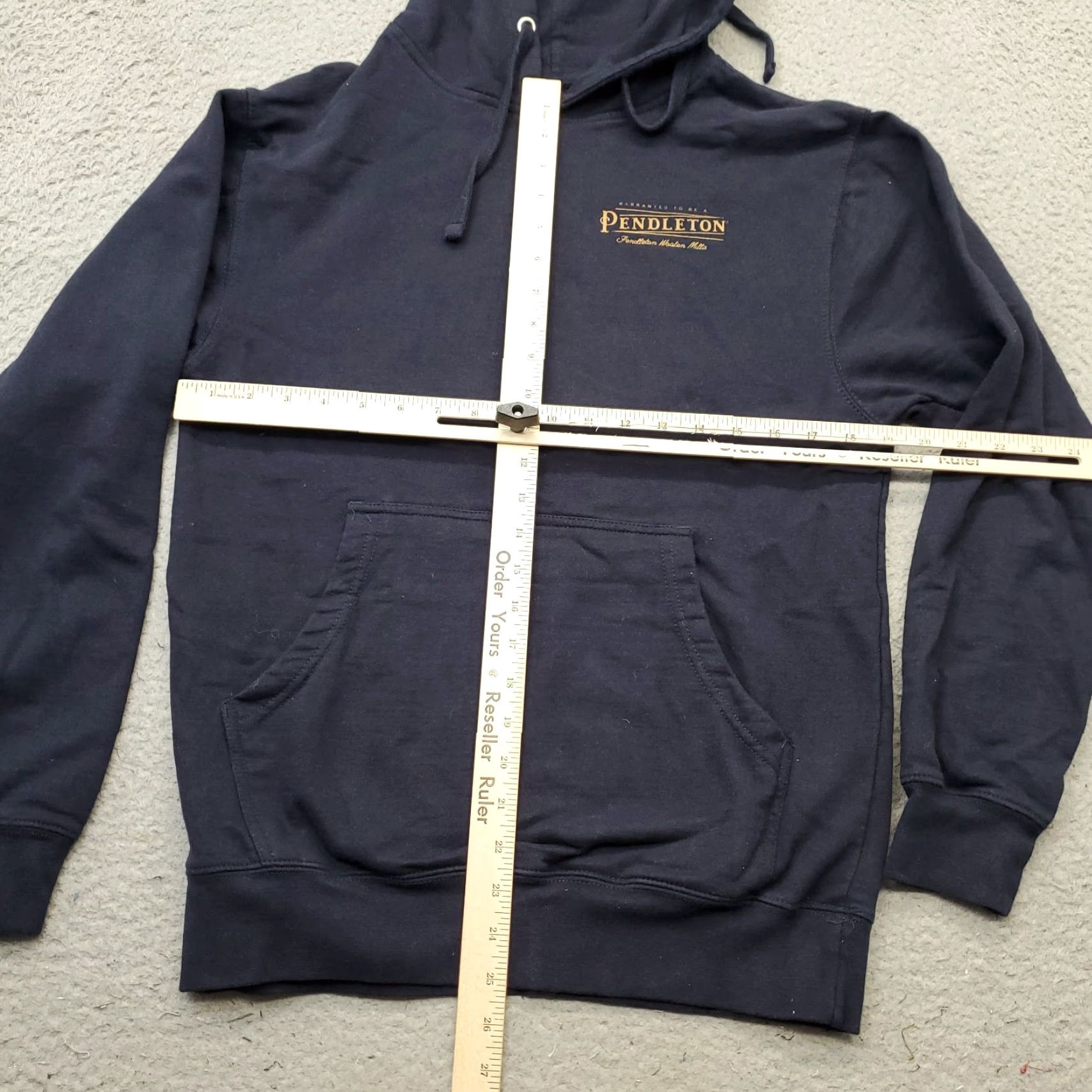 Pendleton Pendleton Mens Hoodie Shirt Navy Logo Pullover Long Sleeve Hooded Woolen Lined Size S Size US S / EU 44-46 / 1 - 3 Thumbnail