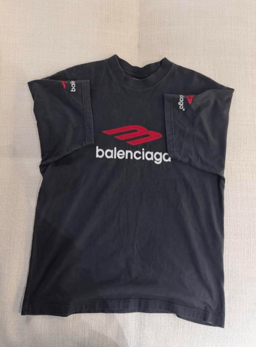 Balenciaga Balenciaga logo print crew neck short-sleeve T-shirt Size US XS / EU 42 / 0 - 2 Thumbnail