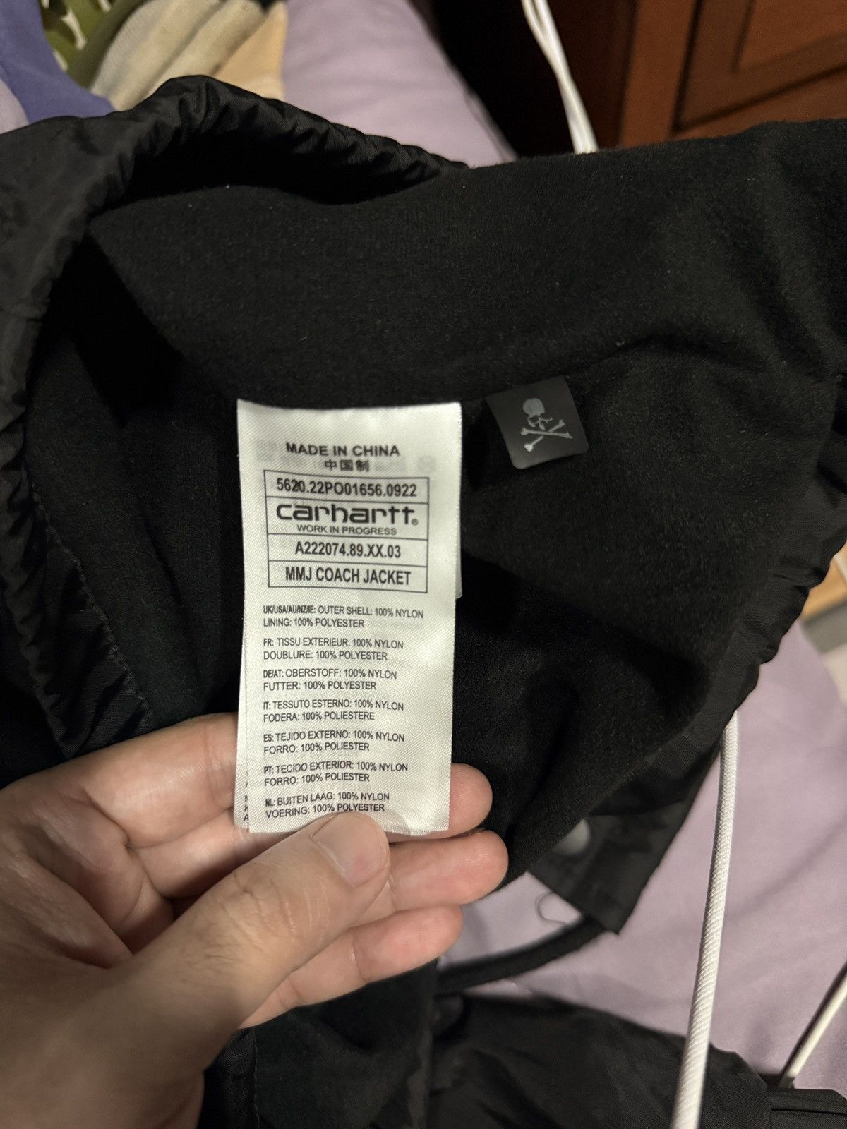 Carhartt Wip × Mastermind Japan Carhartt x Mastermind Japan Coach Jacket Size US M / EU 48-50 / 2 - 6 Thumbnail