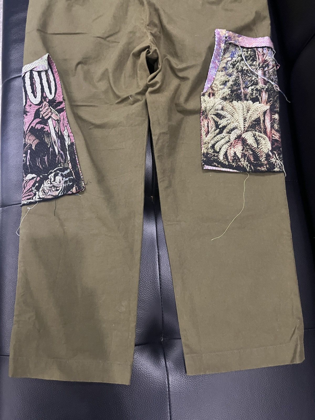Maison MIHARA YASUHIRO Maison Mihara Yasuhiro Knit Patchwork Cargo Pants Size US 34 / EU 50 - 12 Thumbnail