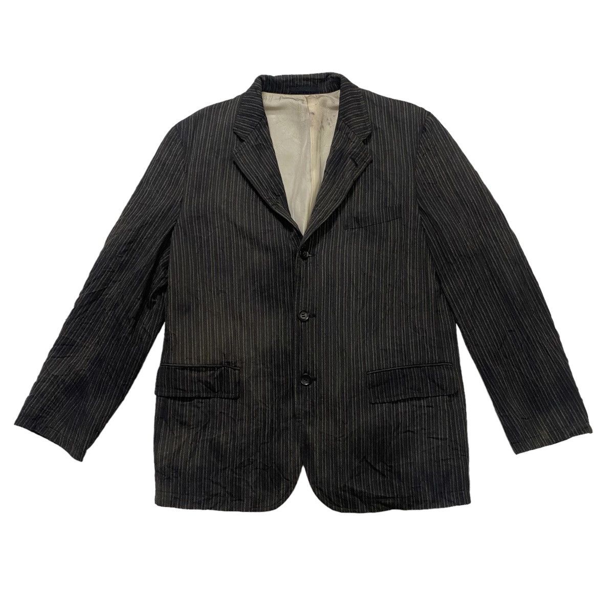 CDG by Comme des Garcons COMME des GARCONS HOMME "AD2004 Garment Washed Wool Jacket Size US M / EU 48-50 / 2 - 1 Thumbnail