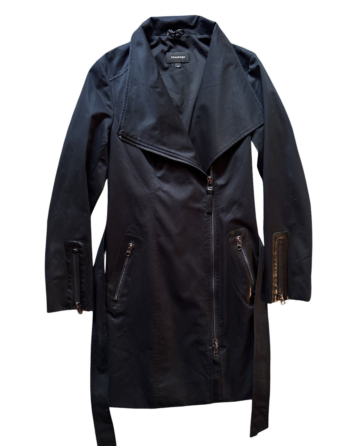 Mackage Mackage Belted Trench Coat Size S / US 4 / IT 40 - 5 Thumbnail