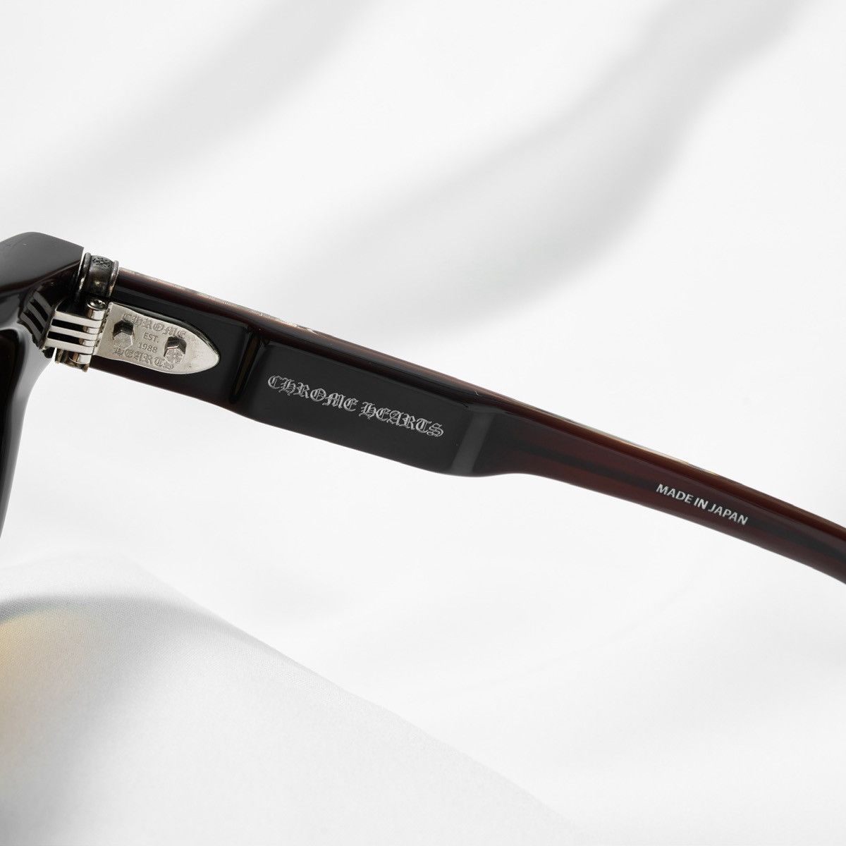 Chrome Hearts CHROME HEARTS DICK FITZENER CLASSIC BROWN GLASSES Size ONE SIZE - 4 Thumbnail