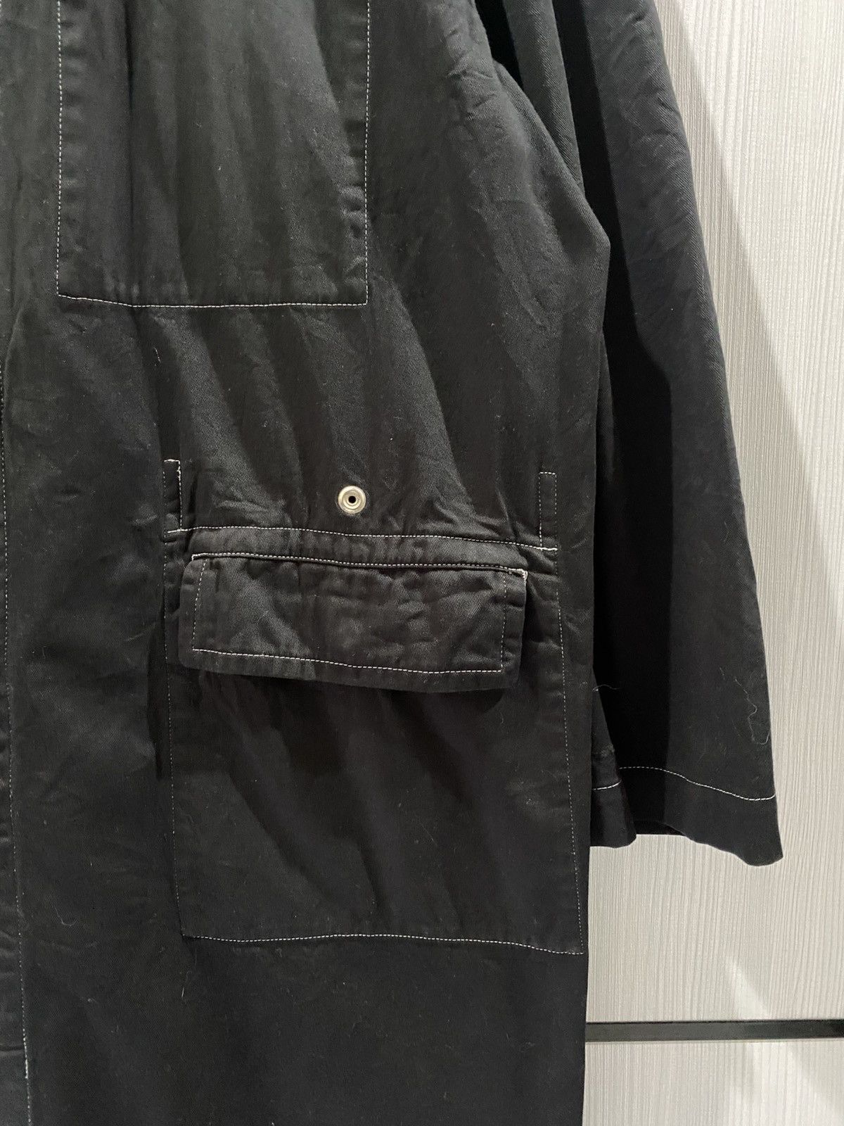 Comme des Garcons Vintage Comme des Garcons Oversized Coated Coat Long Jacket Size US M / EU 48-50 / 2 - 6 Thumbnail