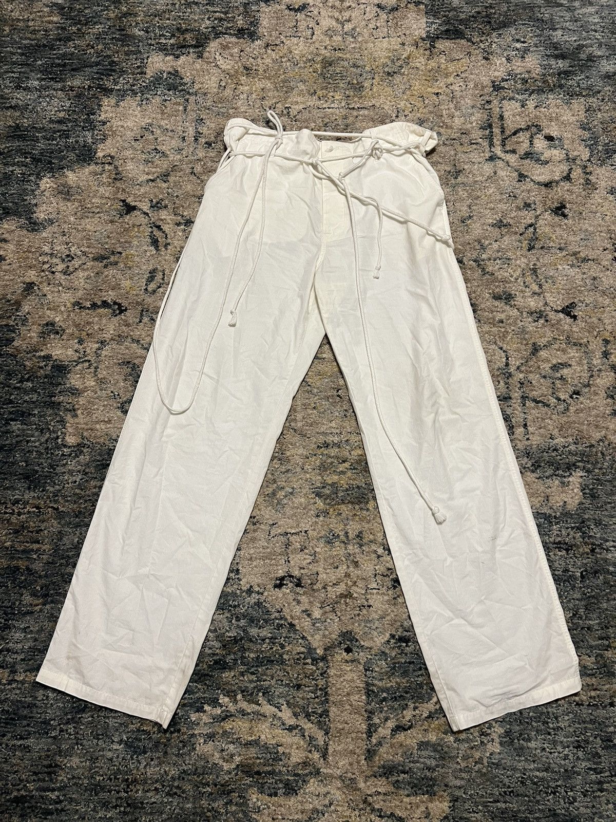 Pre-owned Raf Simons 2004 “may The Circle Be Unbroken” Cord Pants