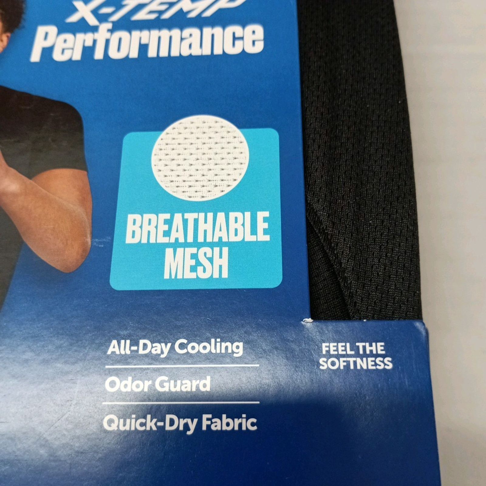 Hanes Hanes Moves 3 Pack Men's 2XL X-Temp Performance Tees Mesh Size US XXL / EU 58 / 5 - 3 Thumbnail