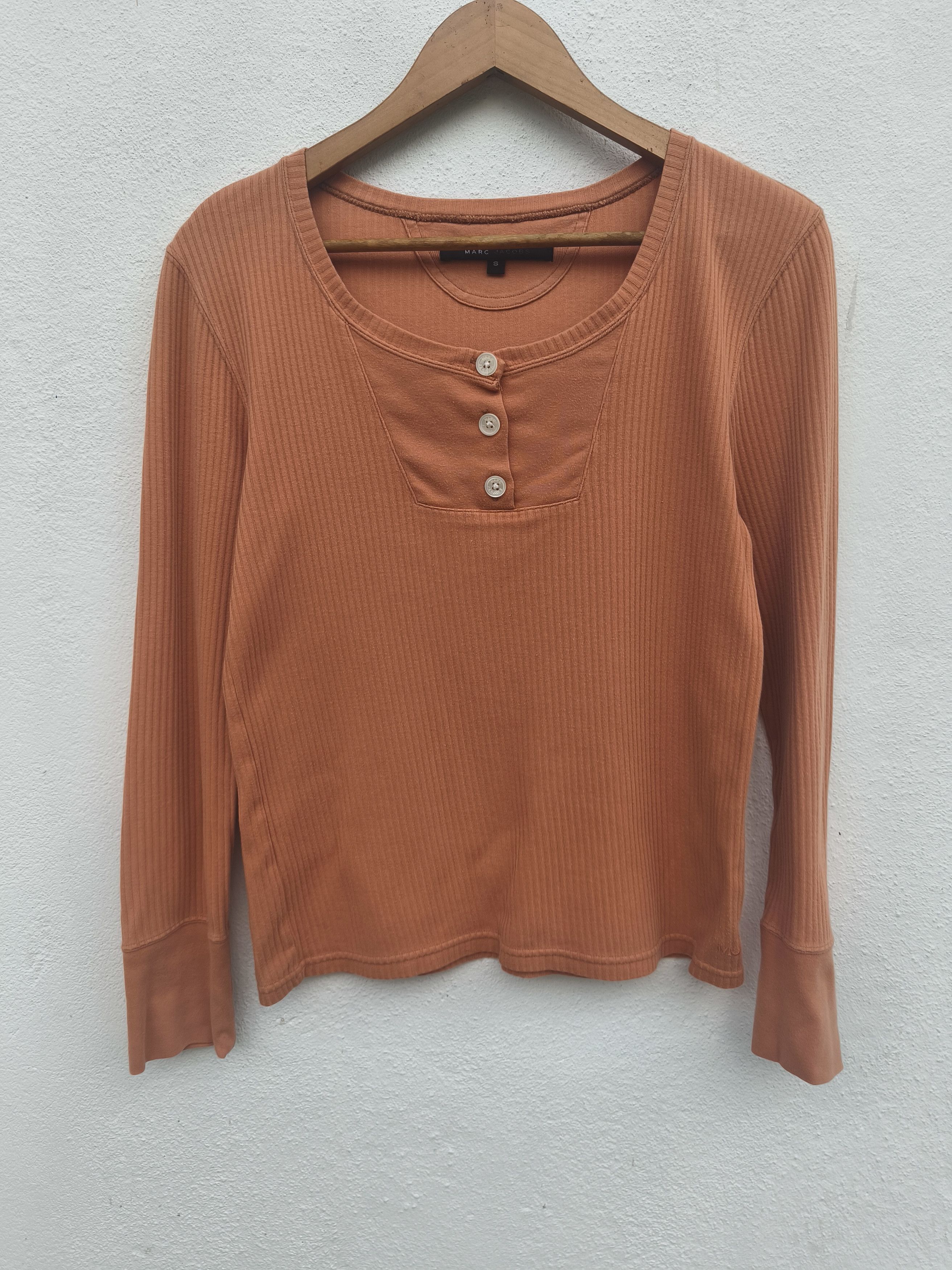Marc Jacobs Marc Jacob long sleeve henley Size S / US 4 / IT 40 - 2 Thumbnail