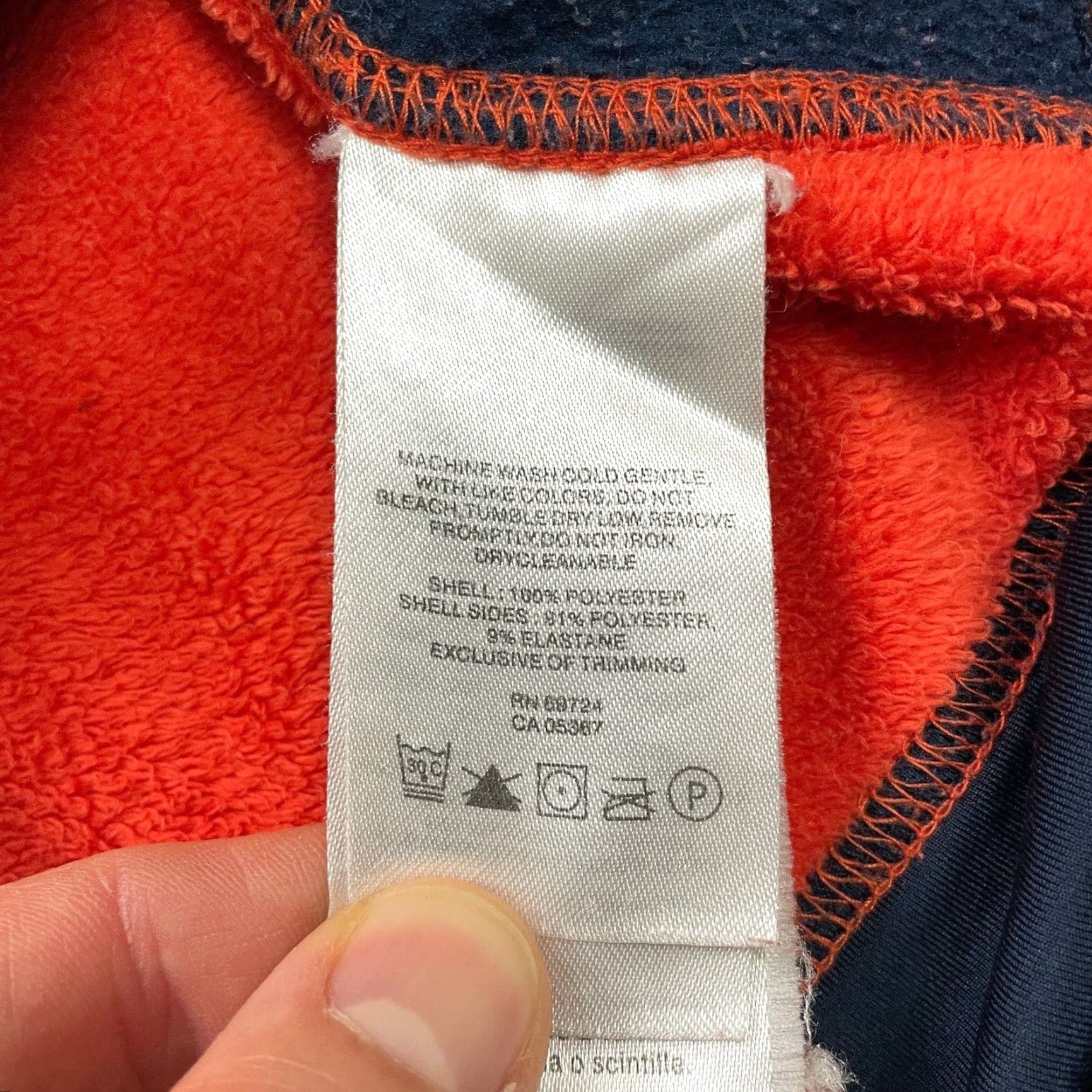 Vintage Columbia Fleece Jacket Women S Orange Blue Auburn University Full Zip Pocket Jacket Size S / US 4 / IT 40 - 6 Thumbnail