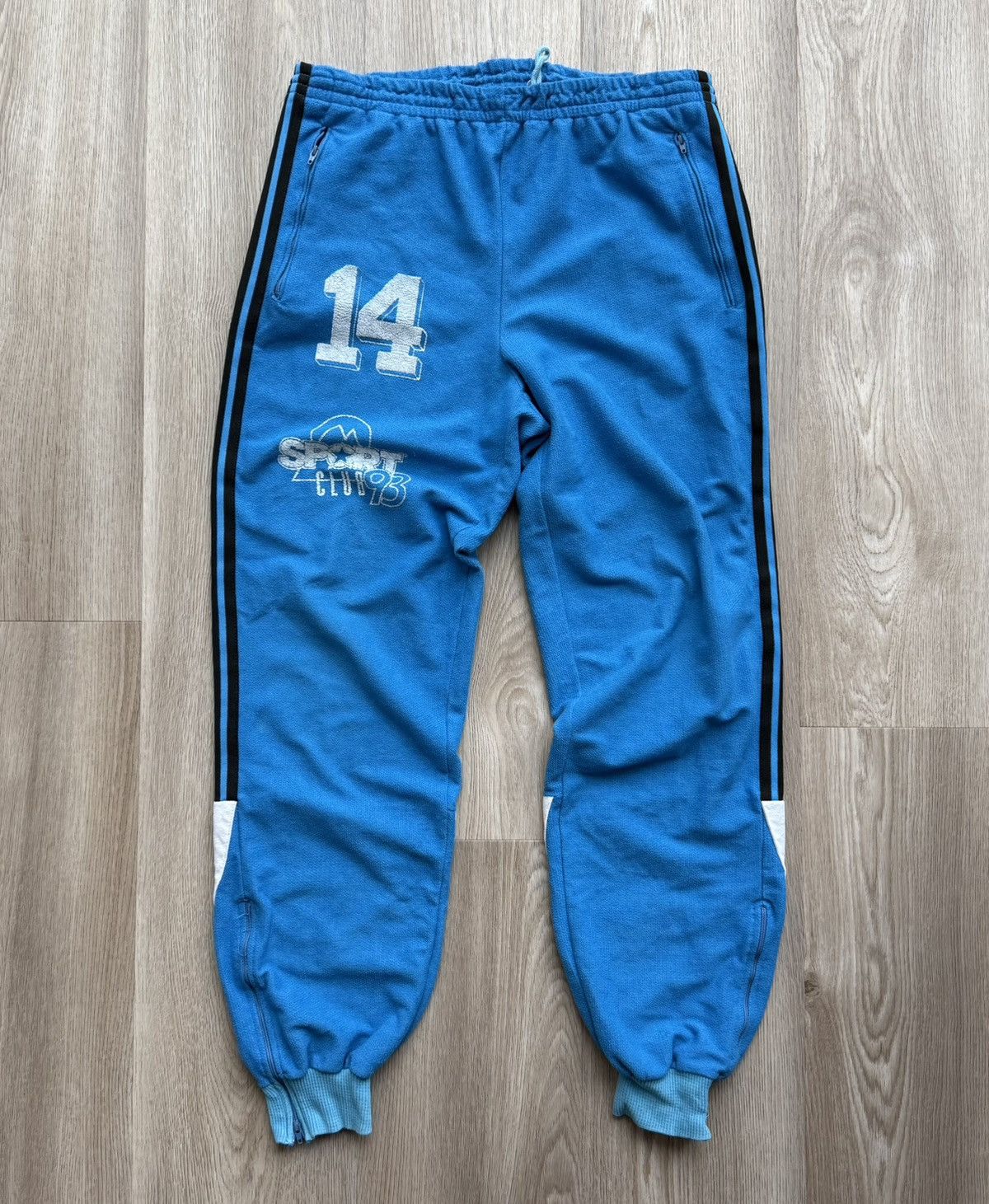Adidas Vintage 70s Adidas Ventex Sport Club 93 Track Suit Size US M / EU 48-50 / 2 - 12 Thumbnail