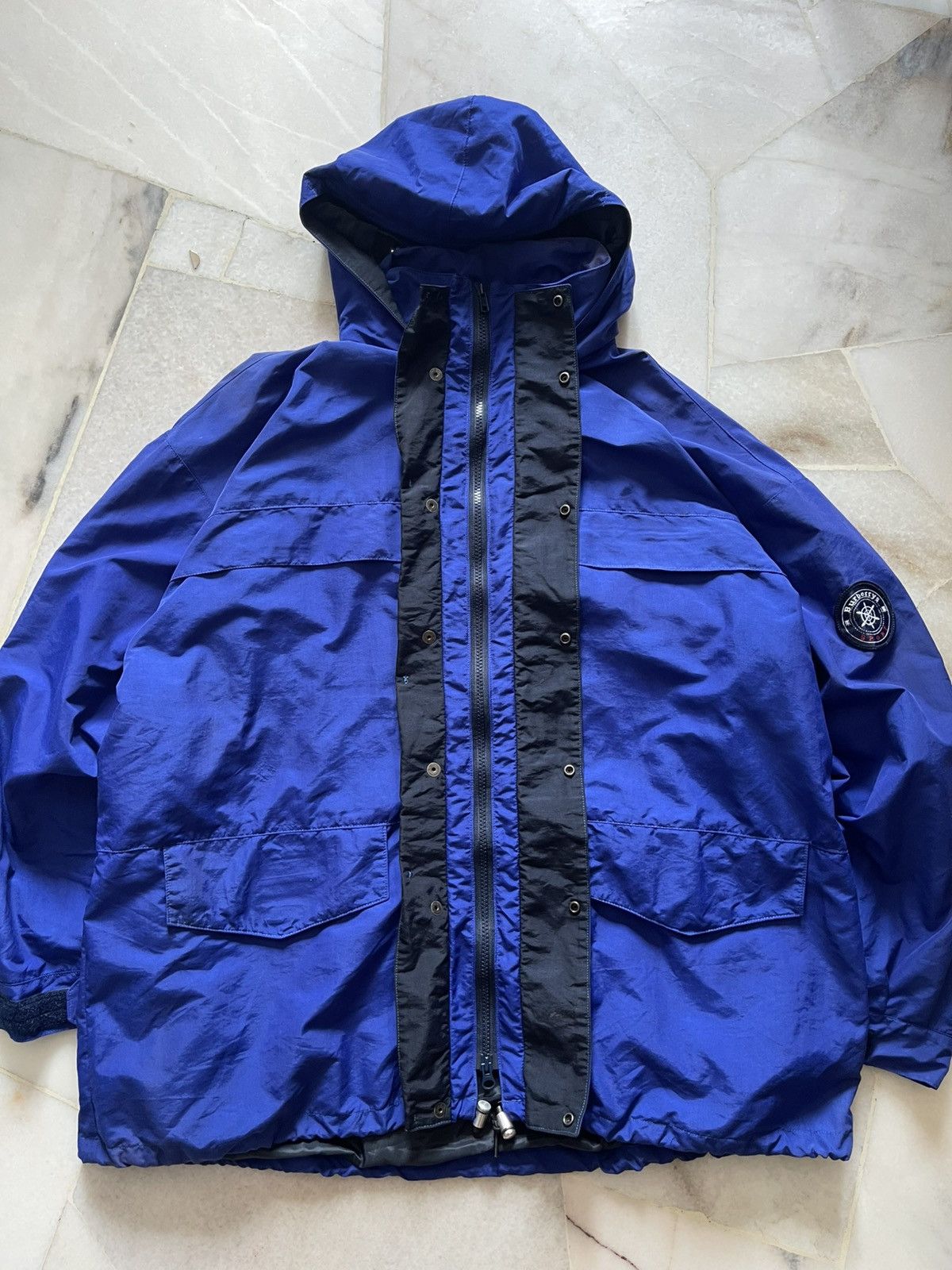 Burberry 90s Burberry Sport Zipper Jacket Size US XXL / EU 58 / 5 - 3 Thumbnail